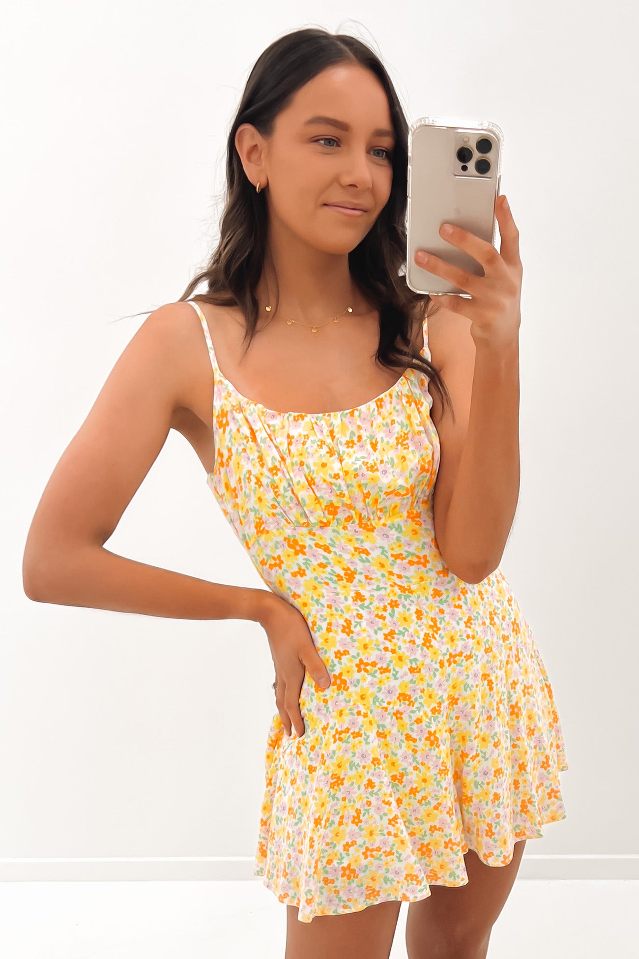 Frida Floral Playsuit Print