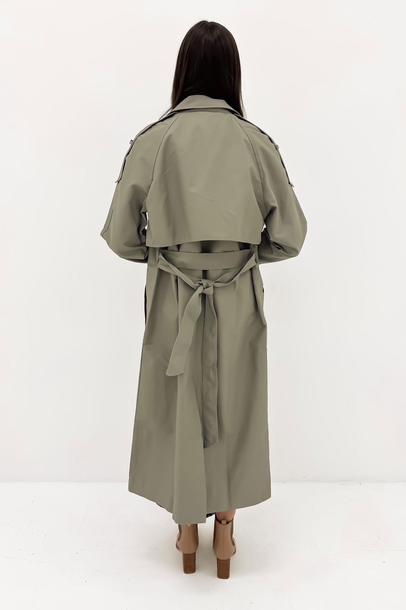 Frieda Trench Pewter