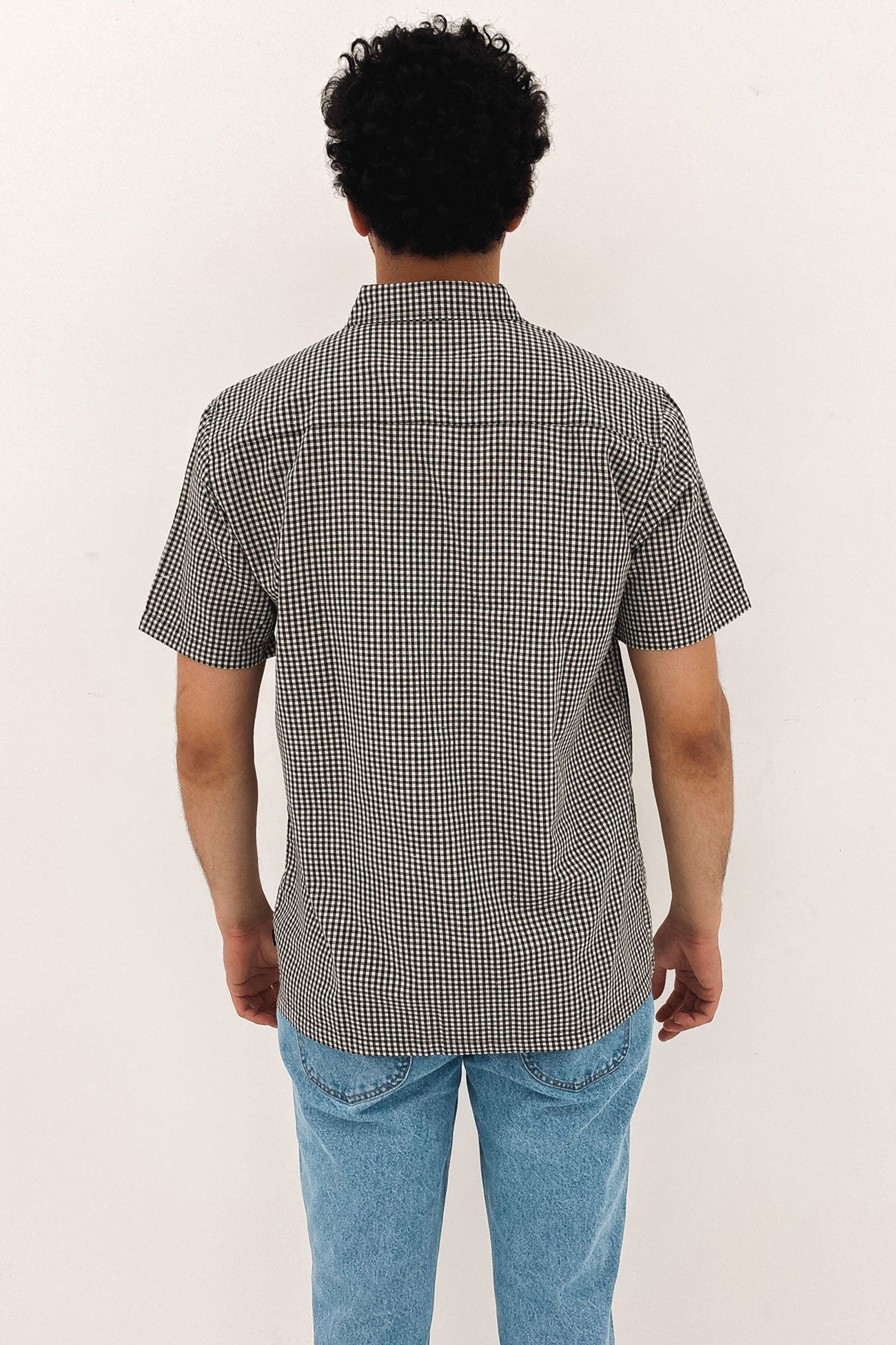 Gingham Short Sleeve Shirt Checkered