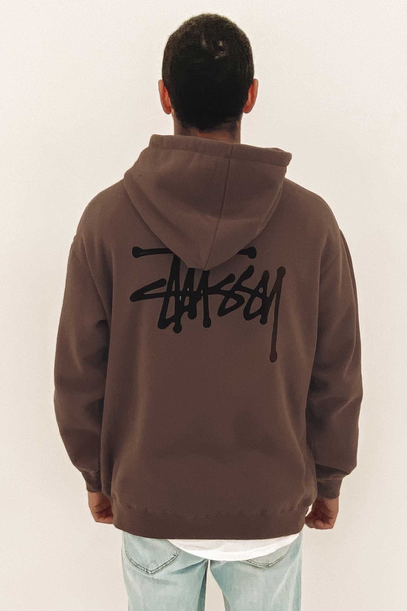 Graffiti Hood Brown