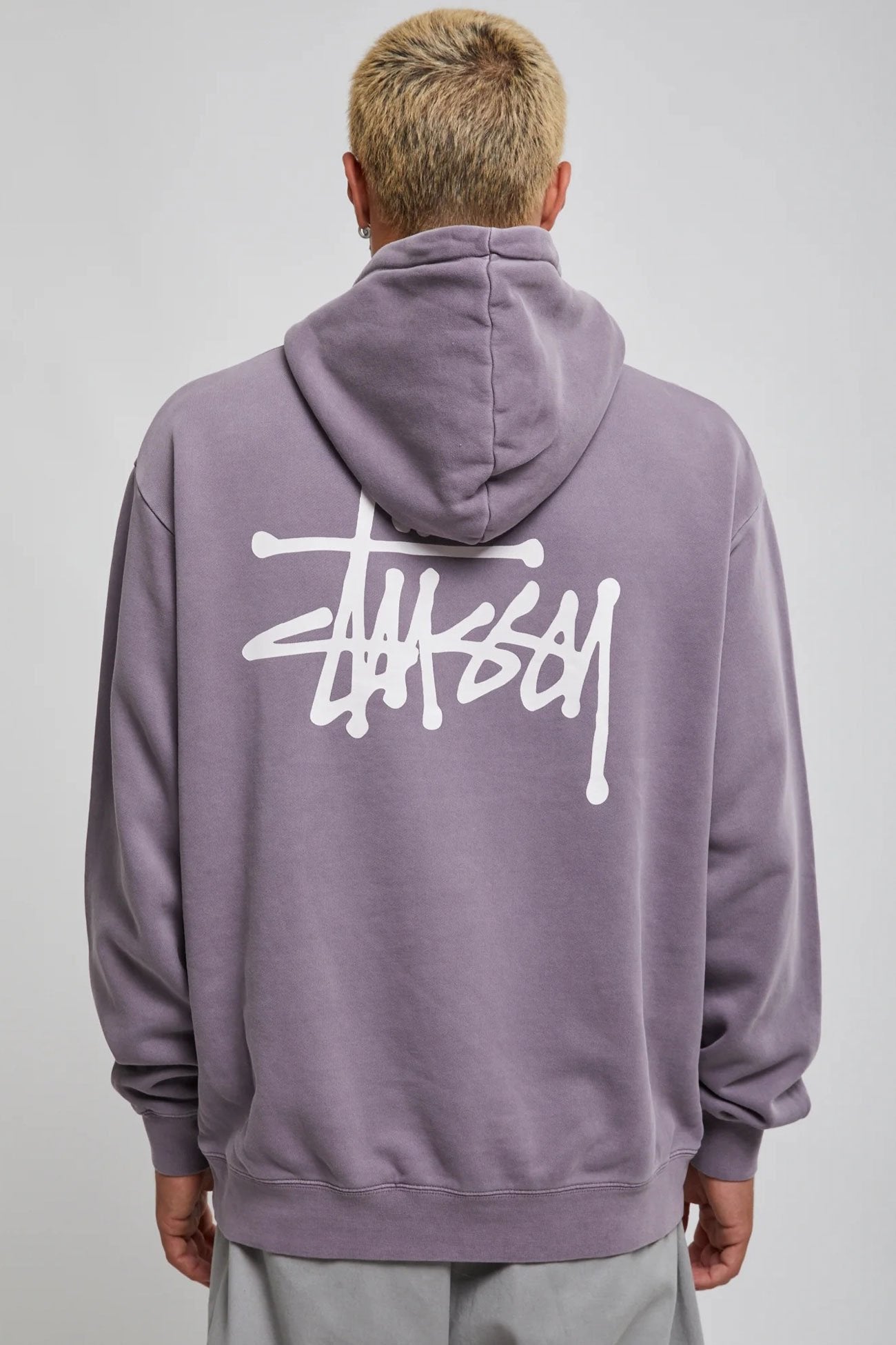 Graffiti LBC Fleece Hood Mauve