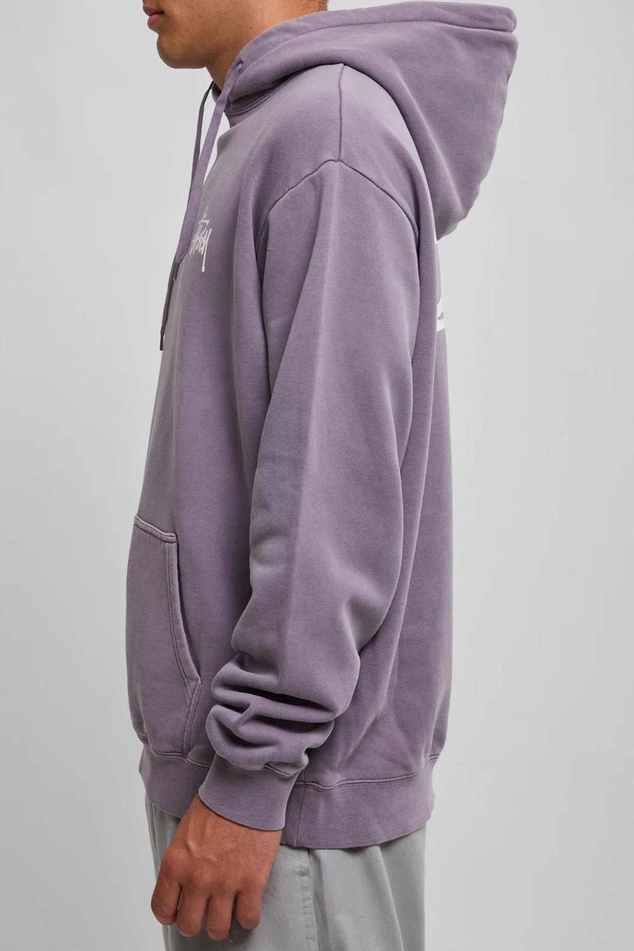 Graffiti LBC Fleece Hood Mauve