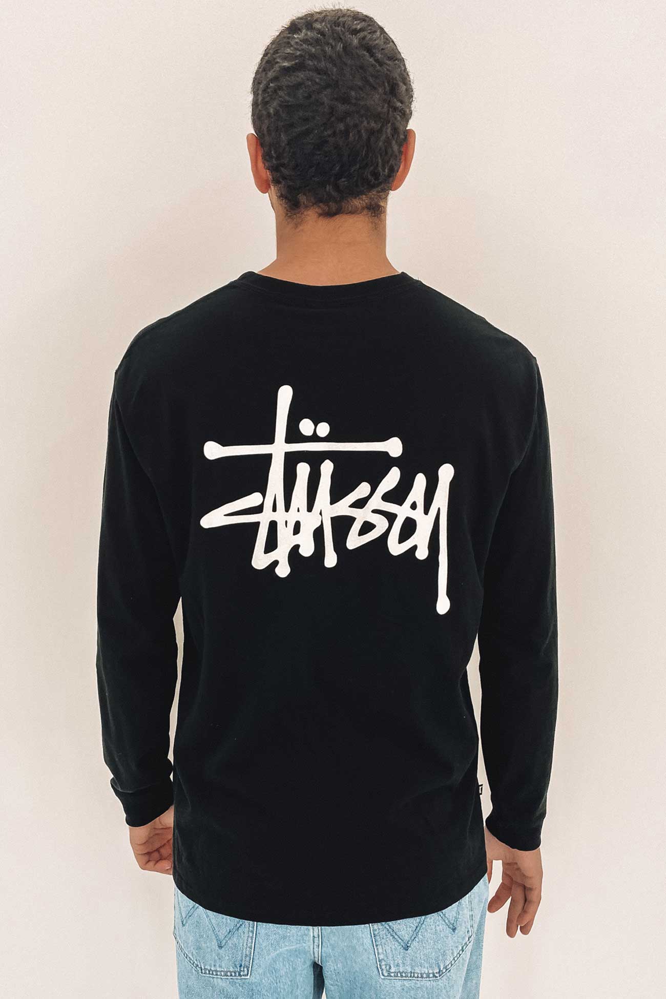 Graffiti Long Sleeve Tee Black