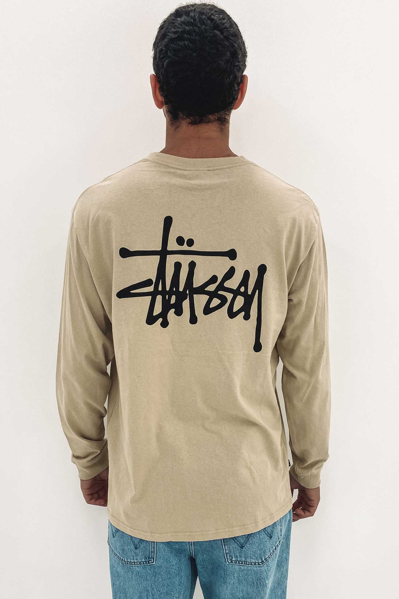 Graffiti Long Sleeve Tee Cement