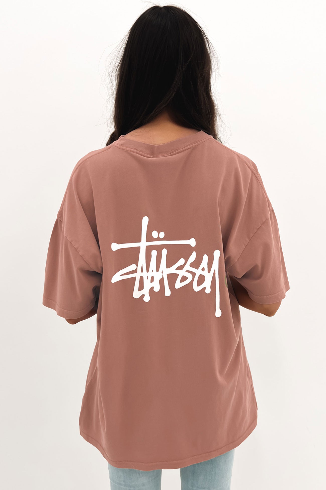 Graffiti Pigment Relaxed Tee Sienna