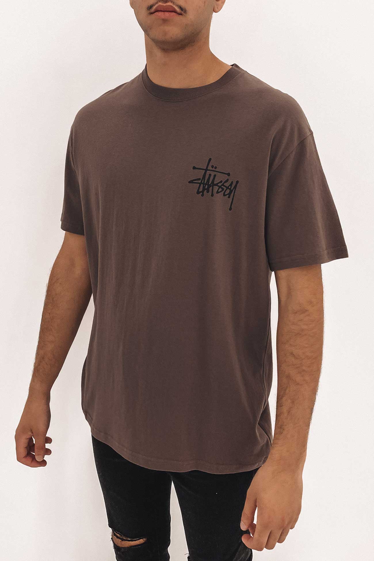 Graffiti Short Sleeve Tee Brown