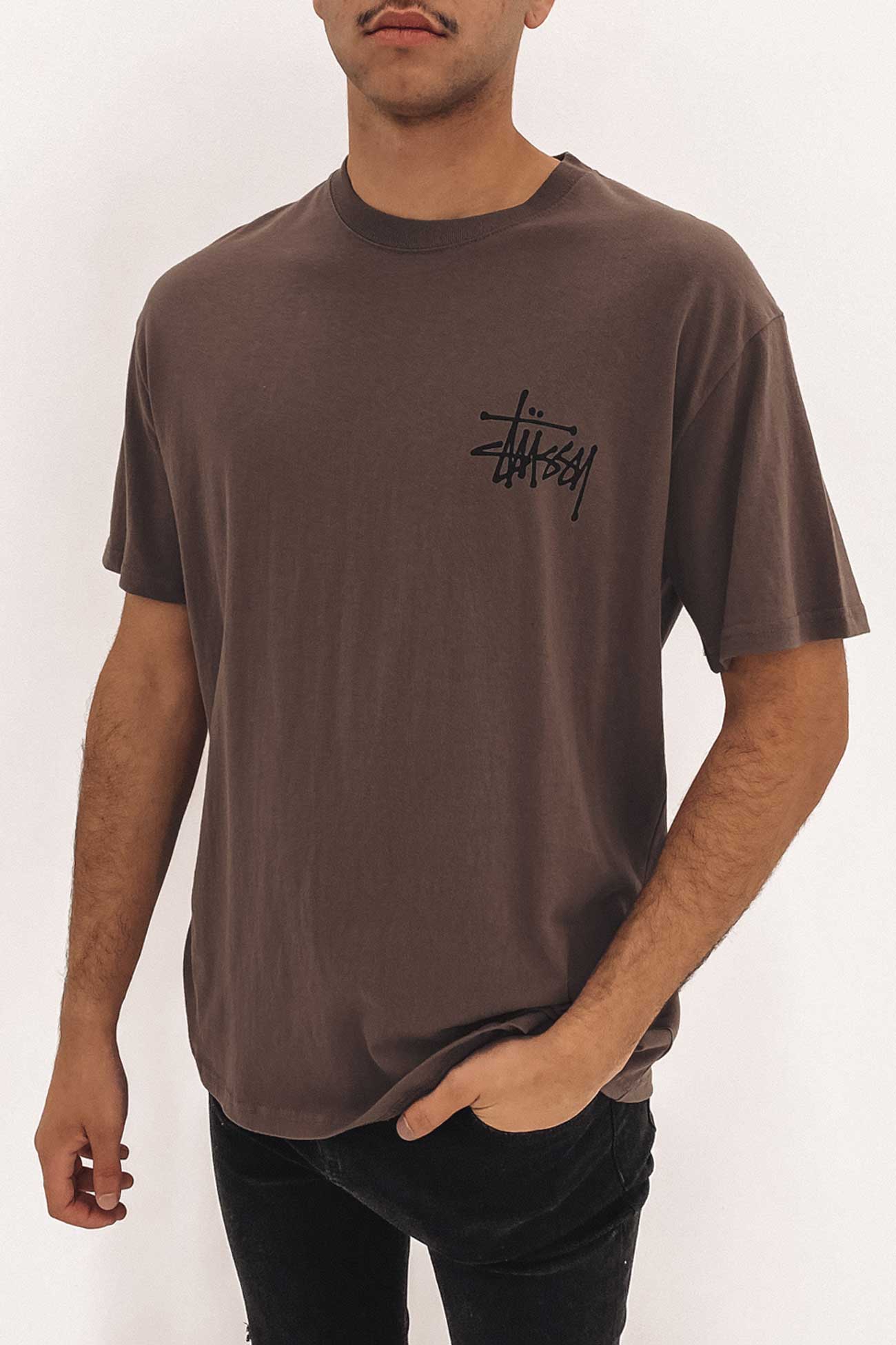 Graffiti Short Sleeve Tee Brown