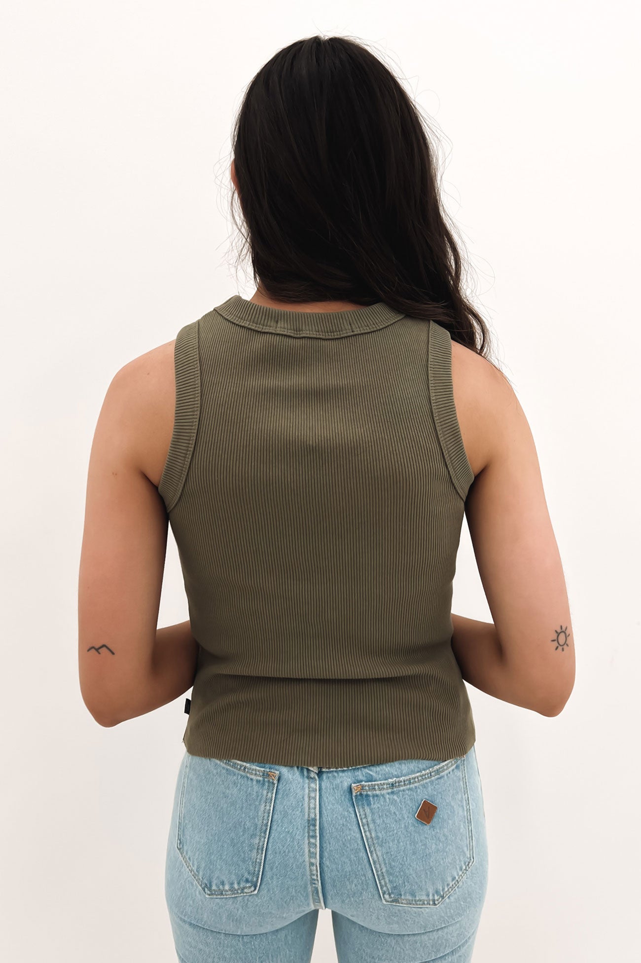 Greta Tank Khaki