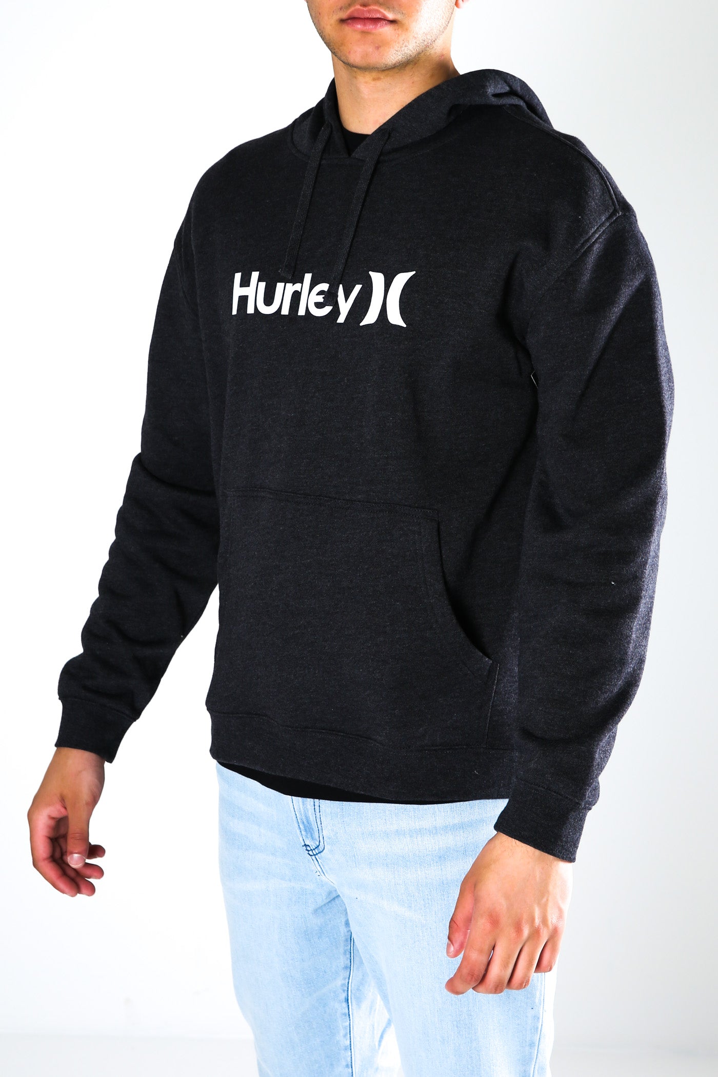 One And Only Solid Core Pullover Black Heather