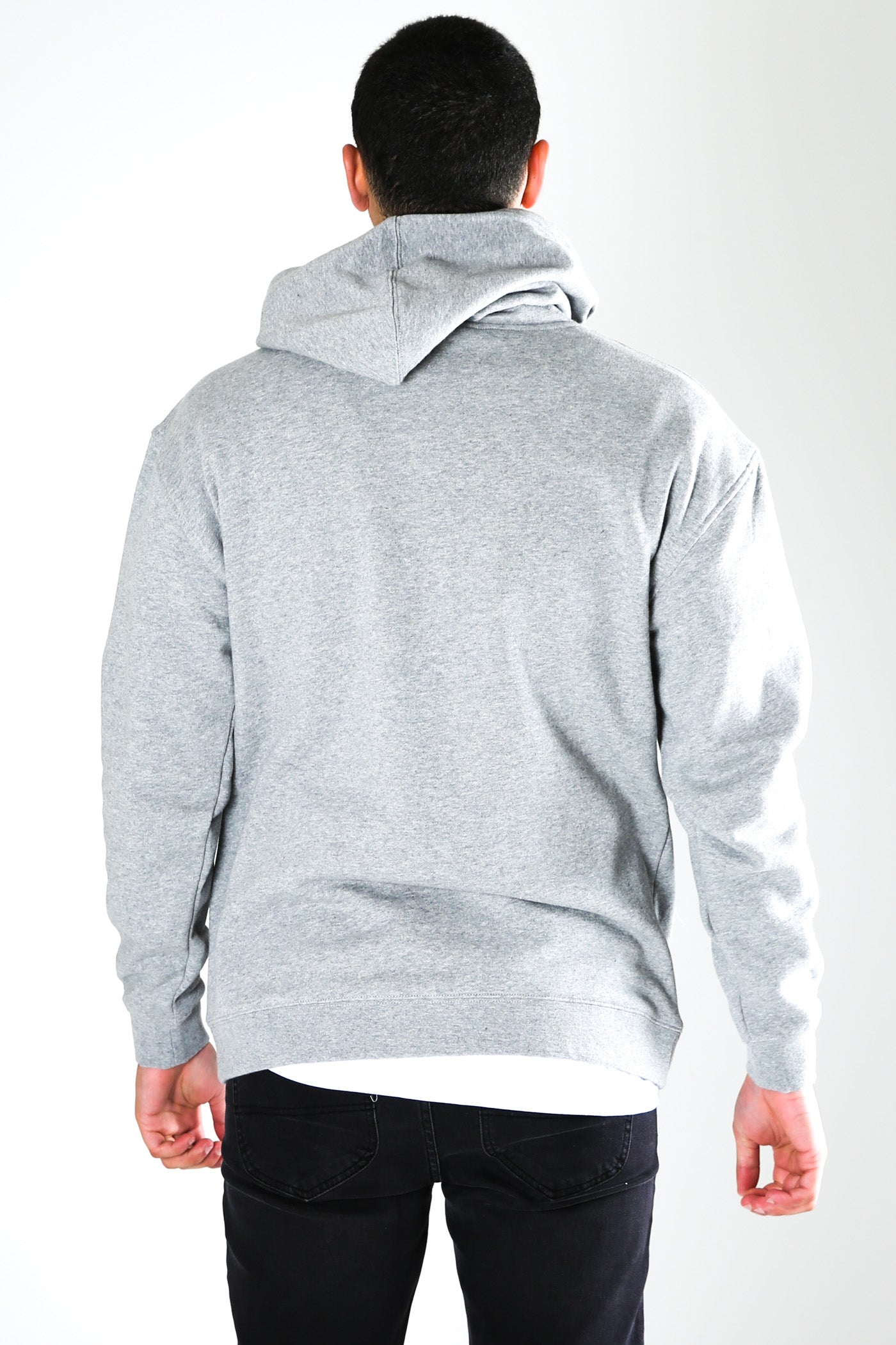 One And Only Solid Pullover Hoodie Dark Grey Heather