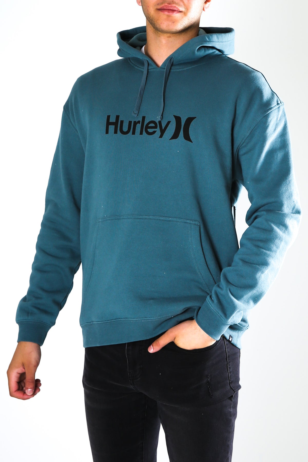 Hurley Surf Check One&Only Hoodie Grey