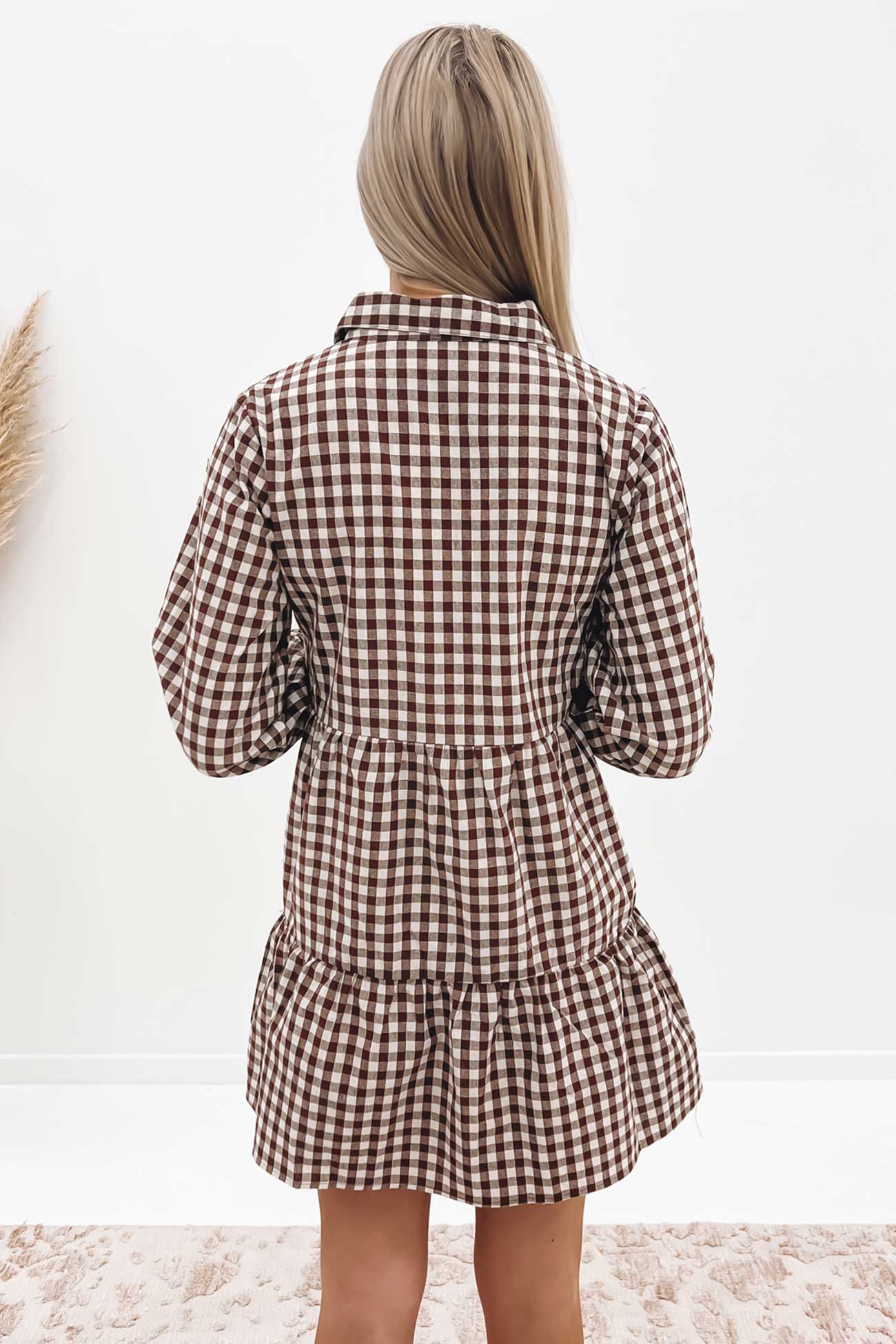 Harlem Check Dress Checkered