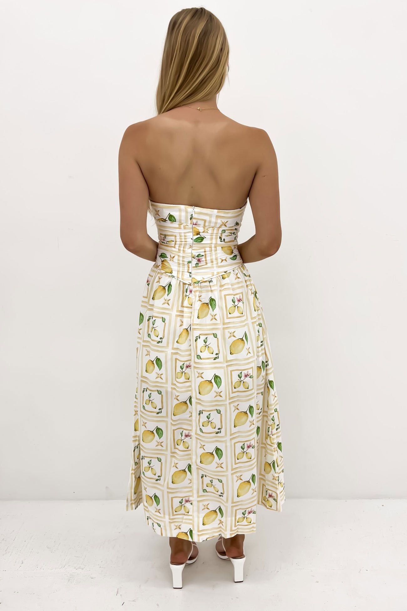 Harmony Midi Dress Limoncello