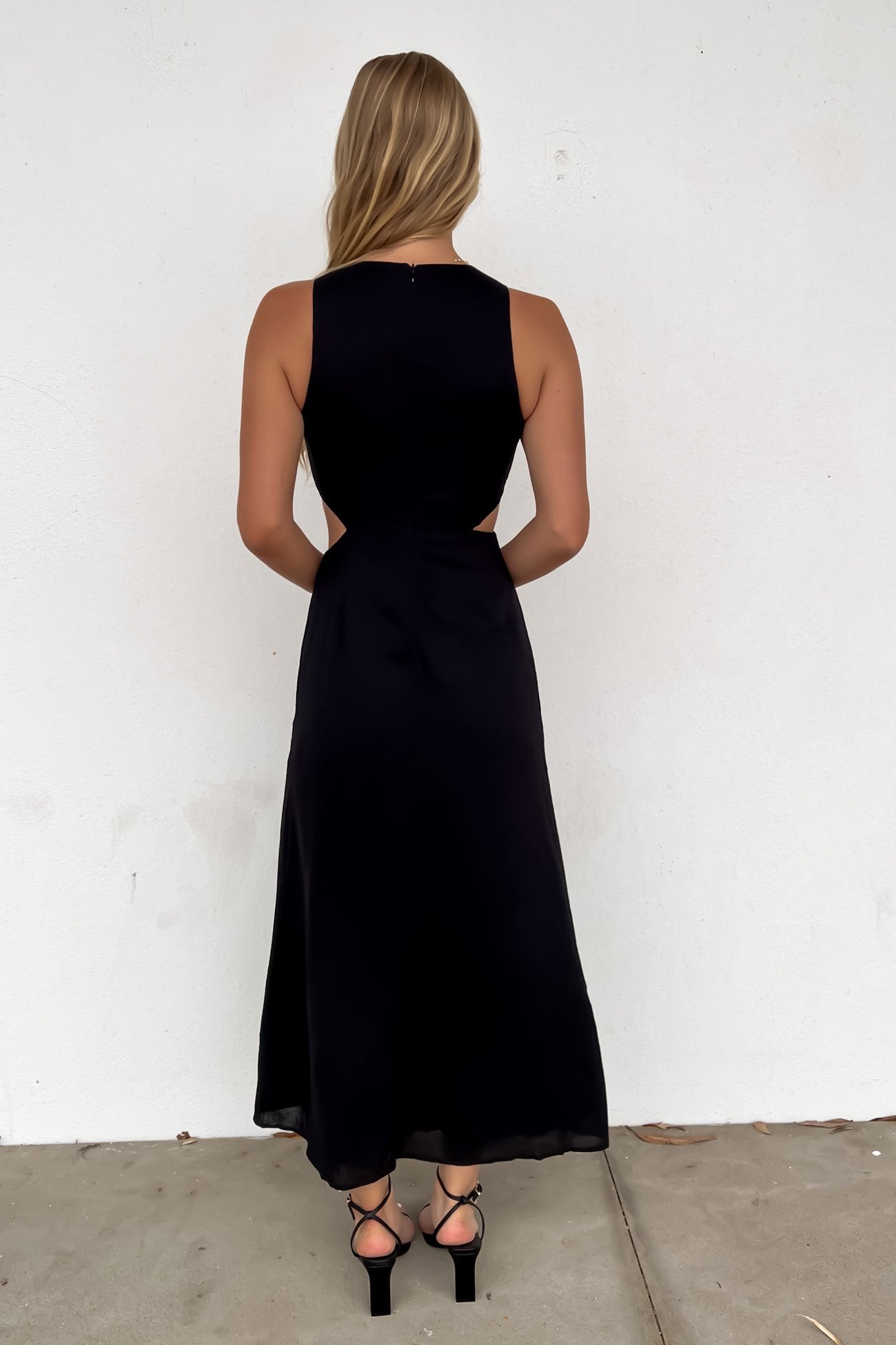 Hawthorne Midi Dress Black