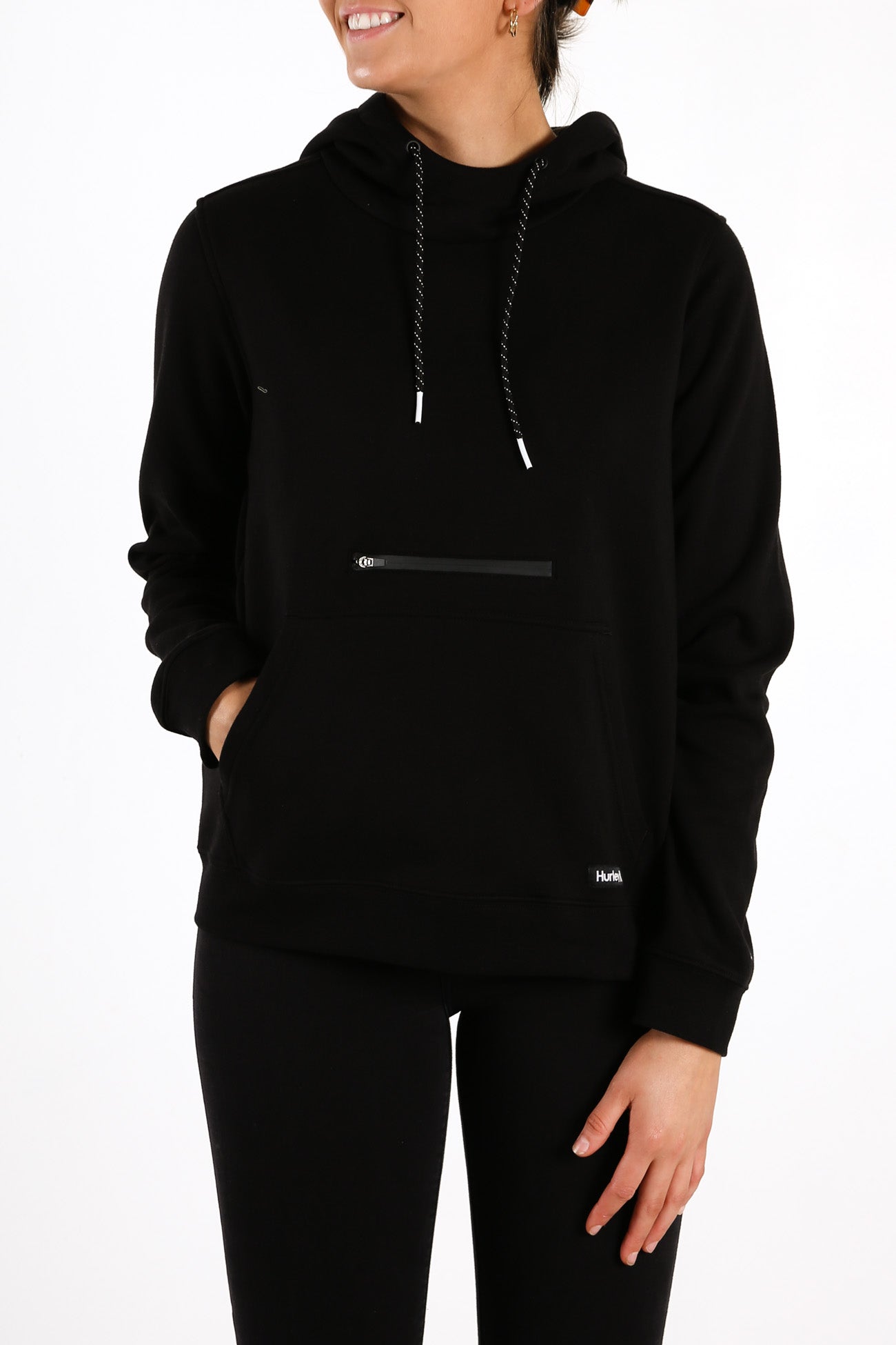 Heat Nova Fleece Hoodie Black