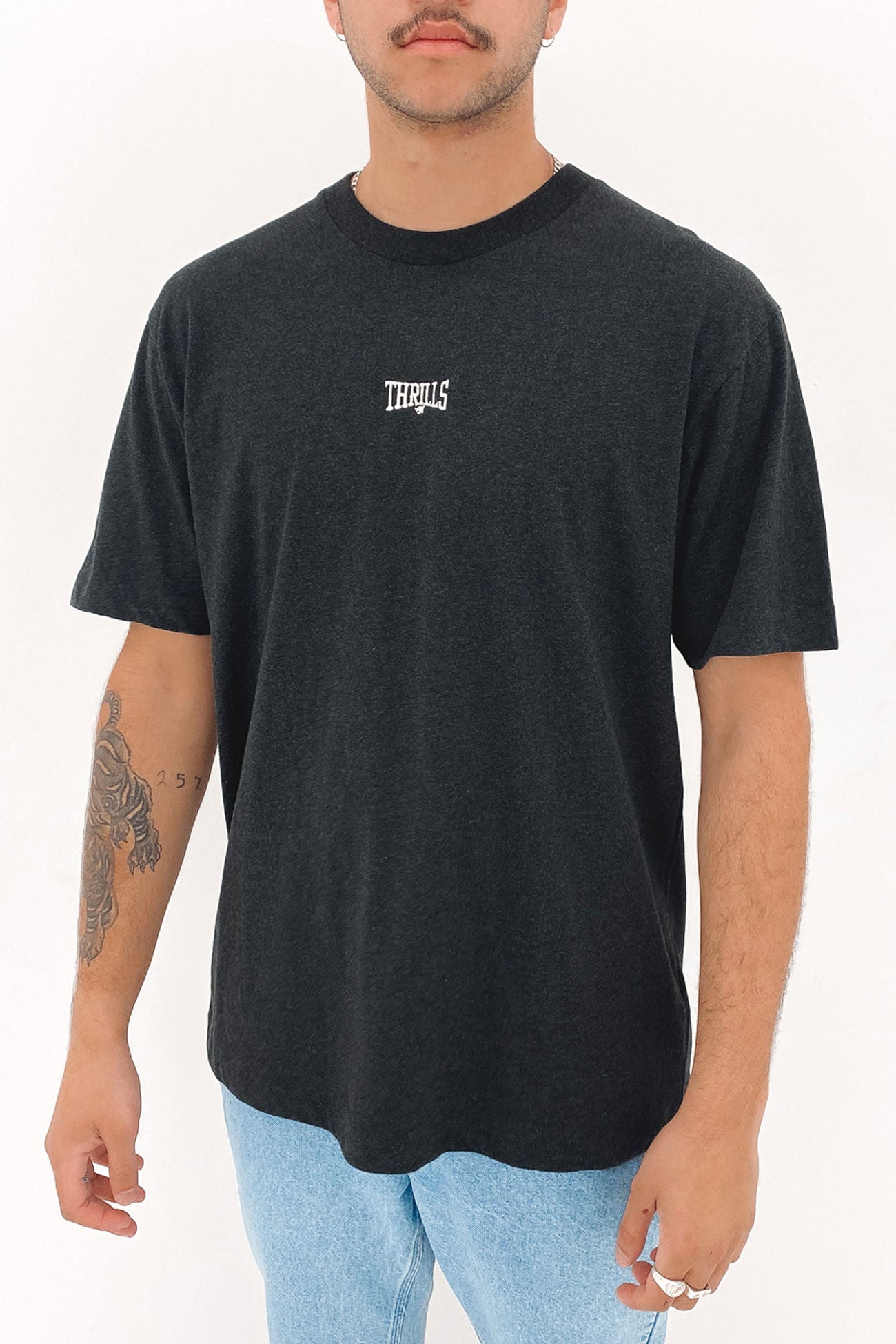 Hell Week Merch Fit Tee Black Heather