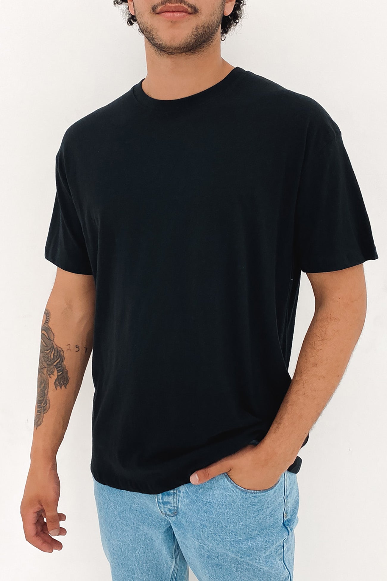 Hemp Tee Black