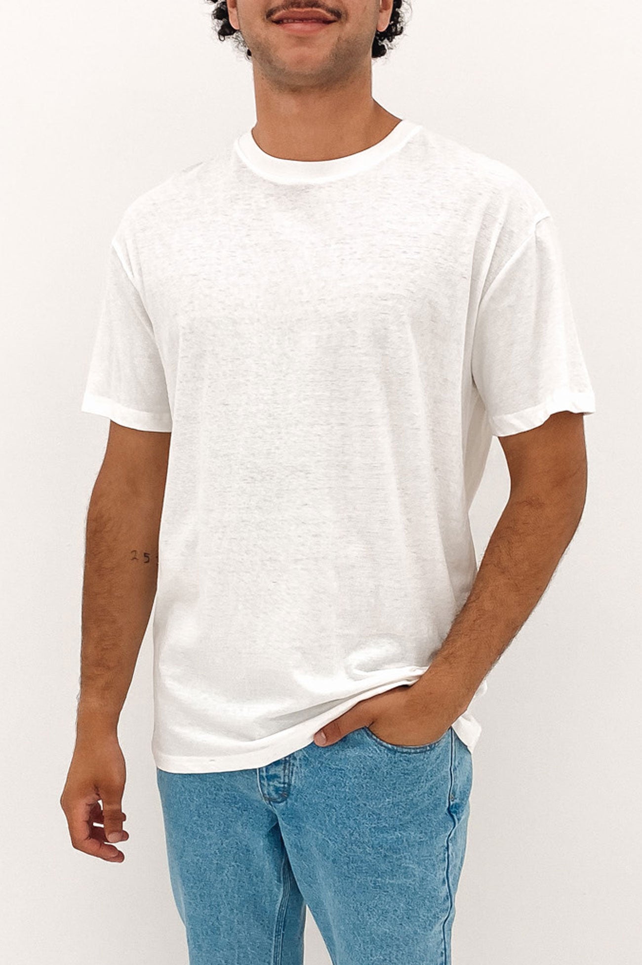 Hemp Tee White