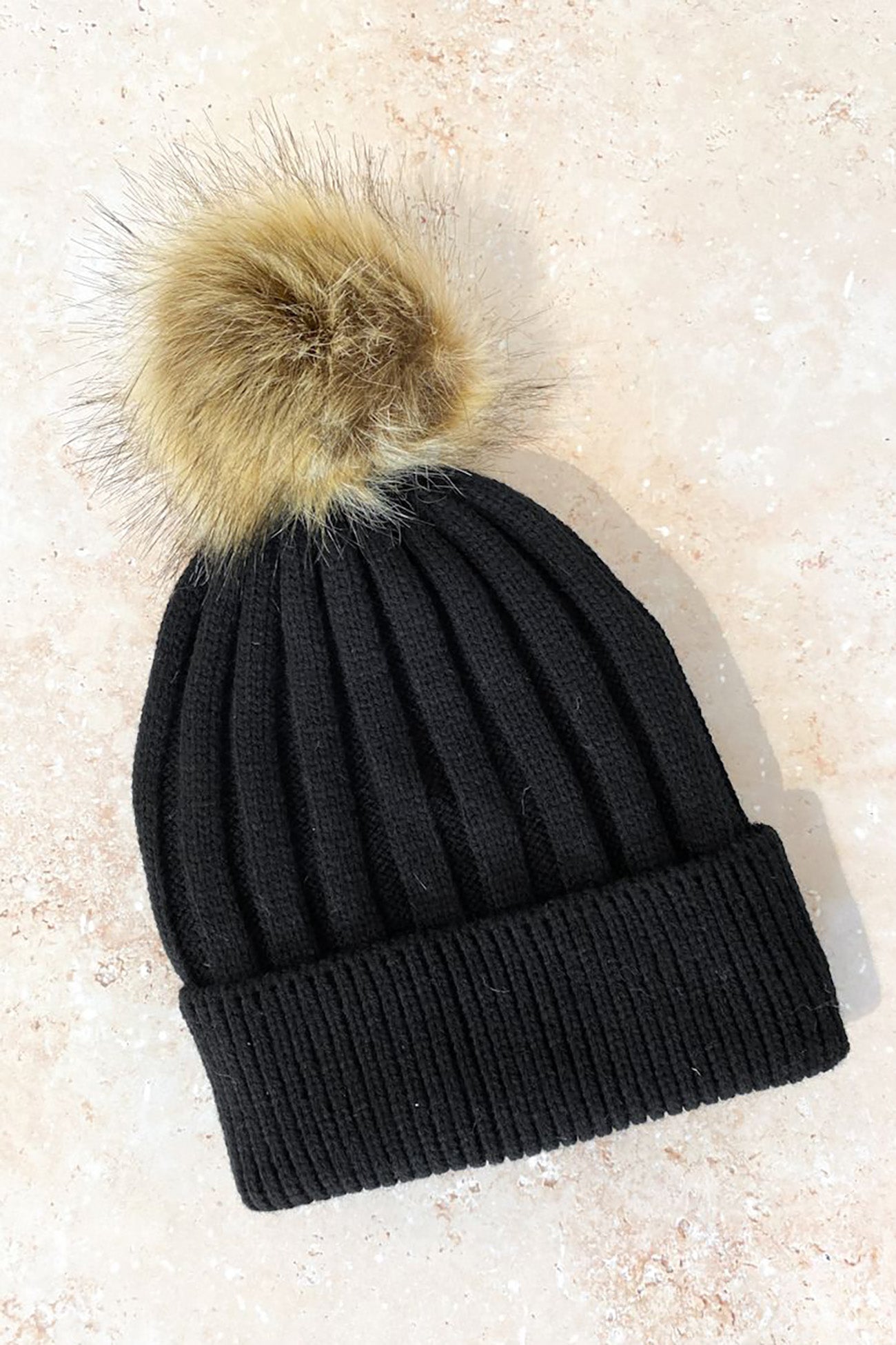 Hewson Knitted Beanie Black