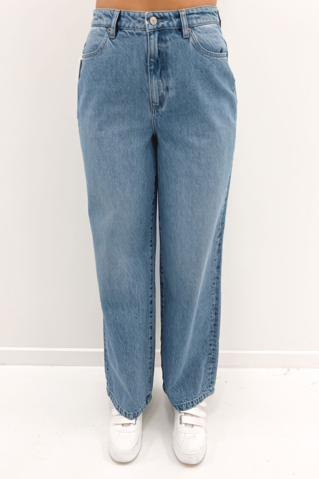 Hi Wide Leg Jean Synchronise Blue