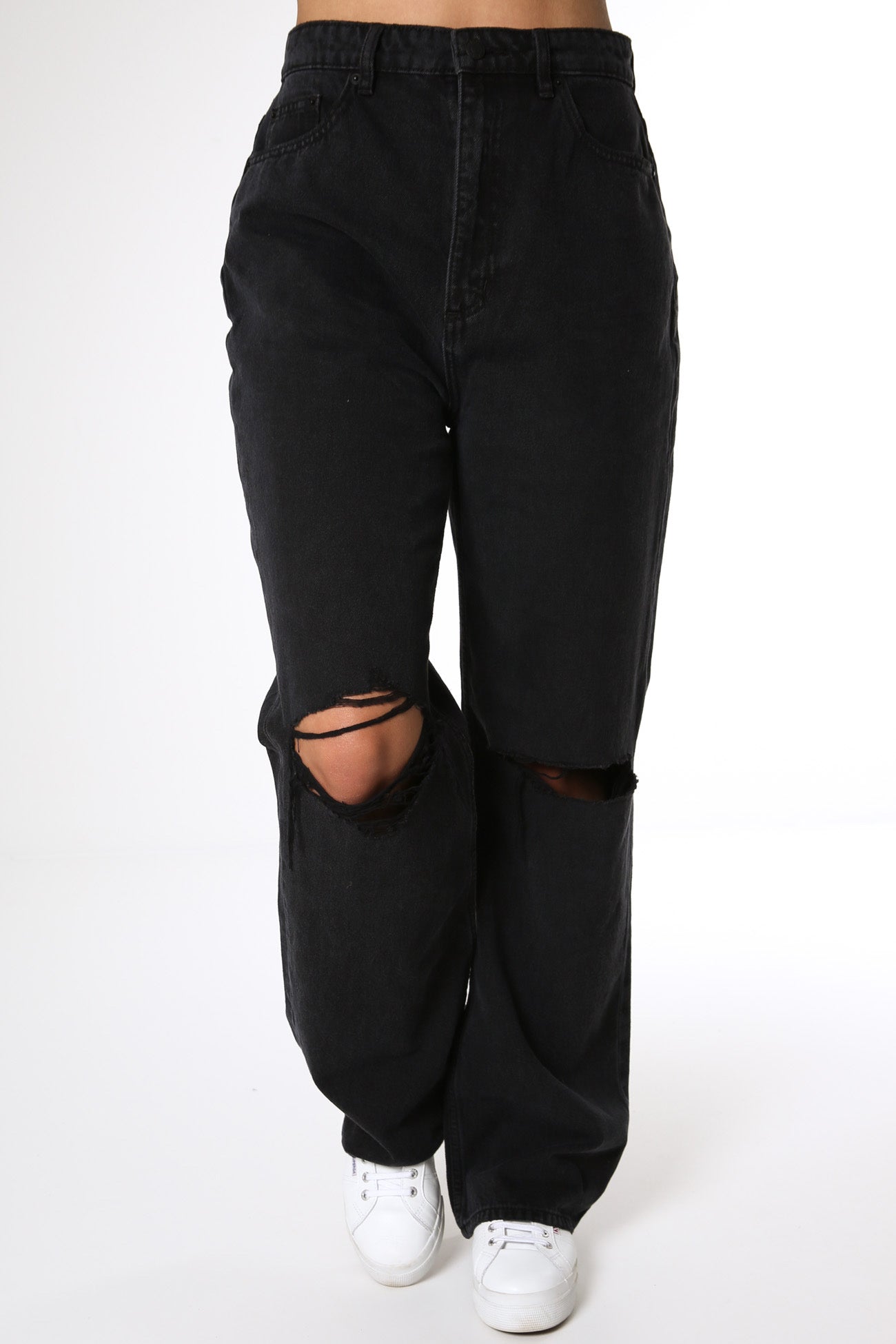 High Baggy Jean Exalt Black