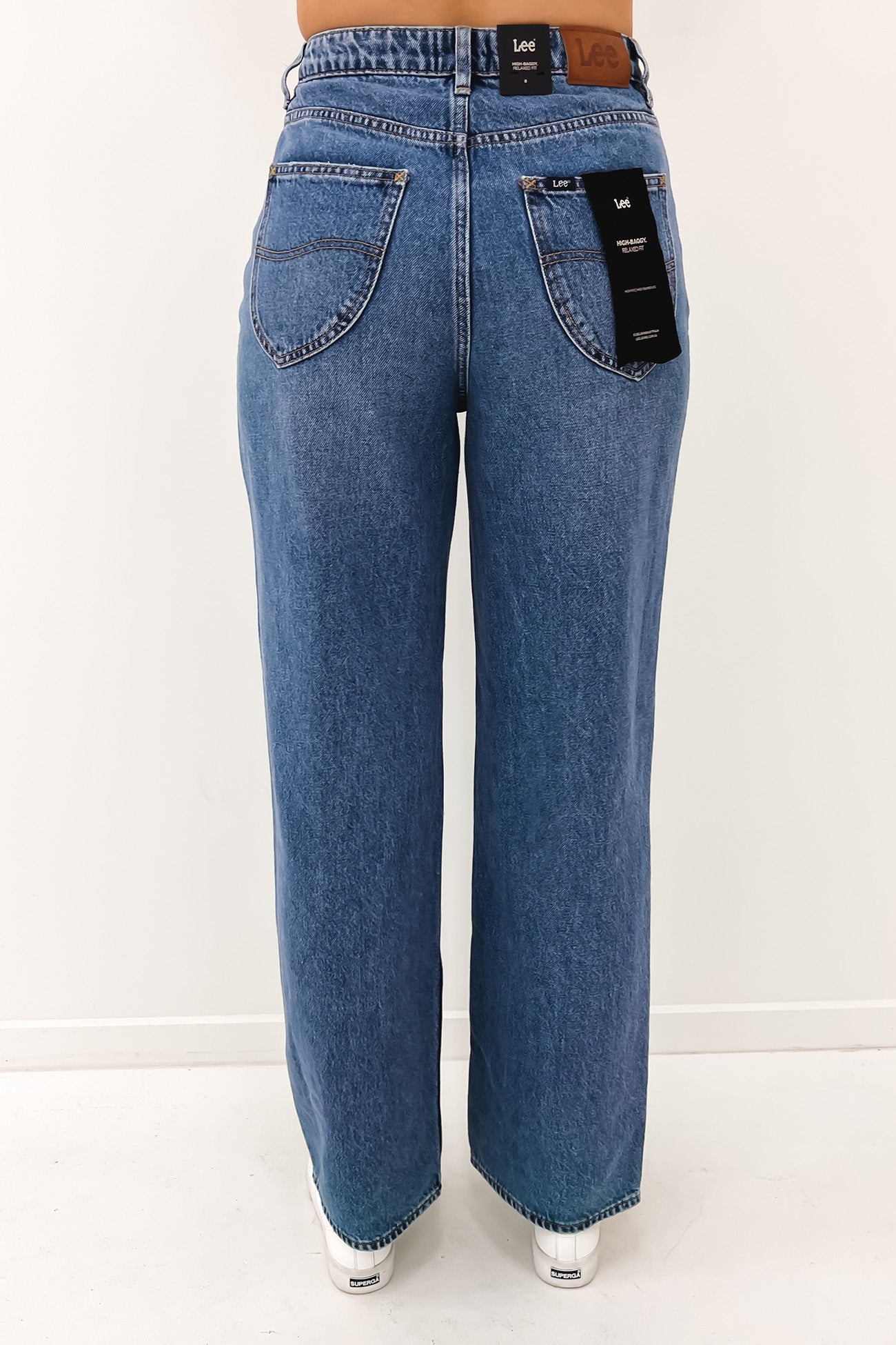 High Baggy Jean Tempo Blue