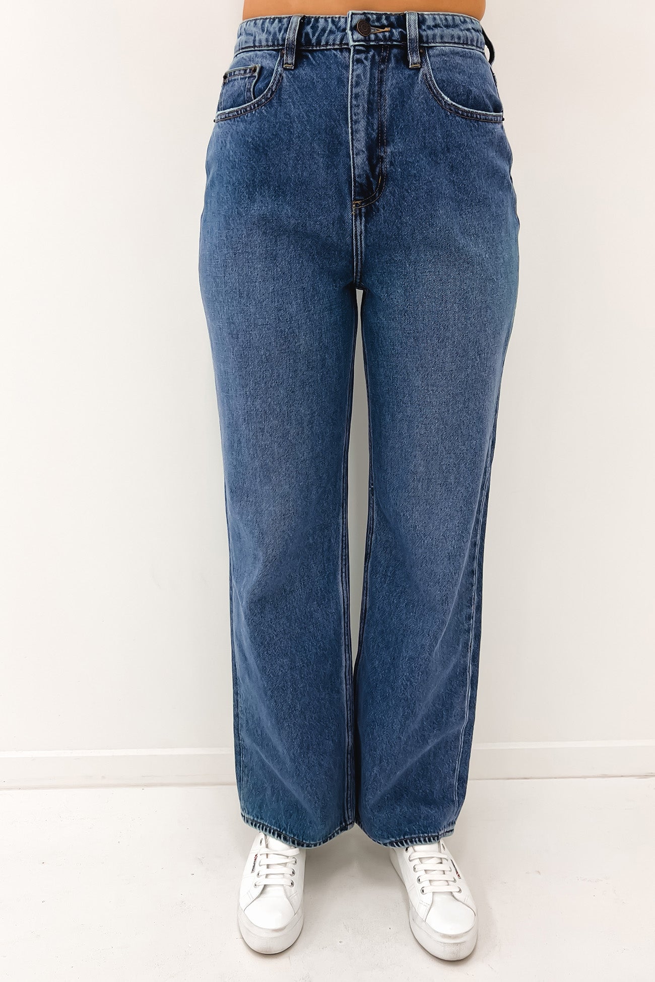 High Baggy Jean Tempo Blue