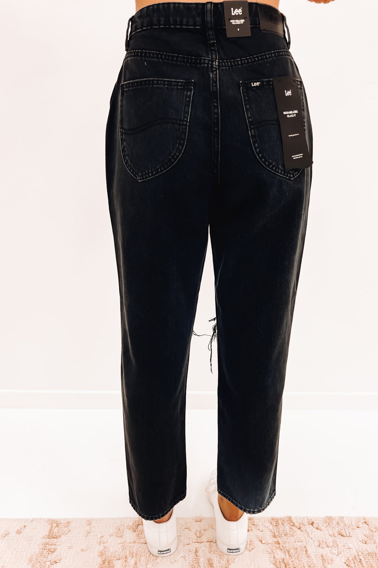 High Relaxed Jean Black Theory