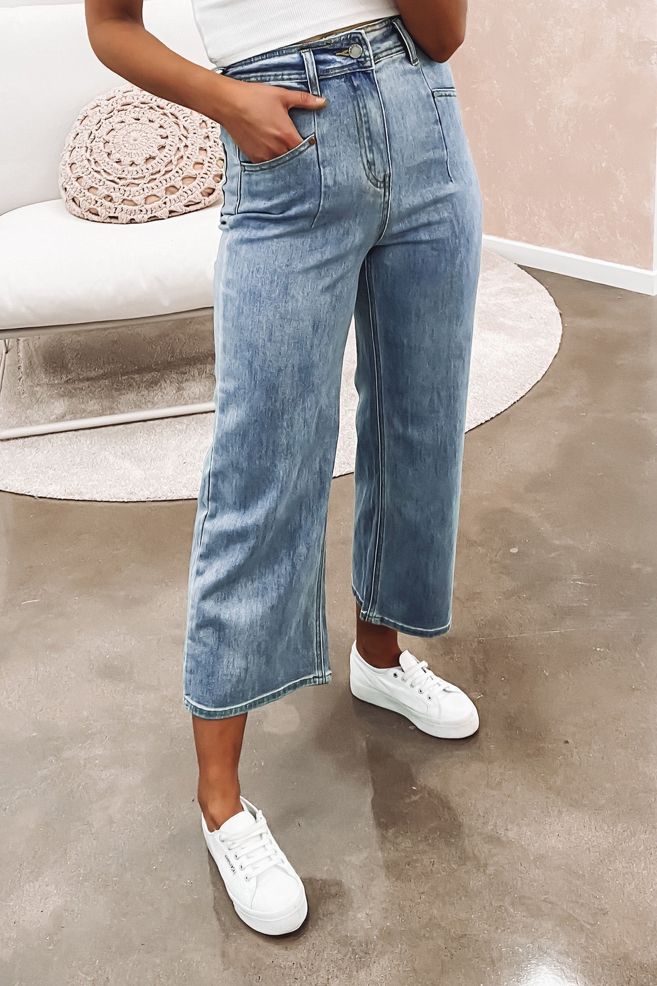 Hilary Pant Denim Blue