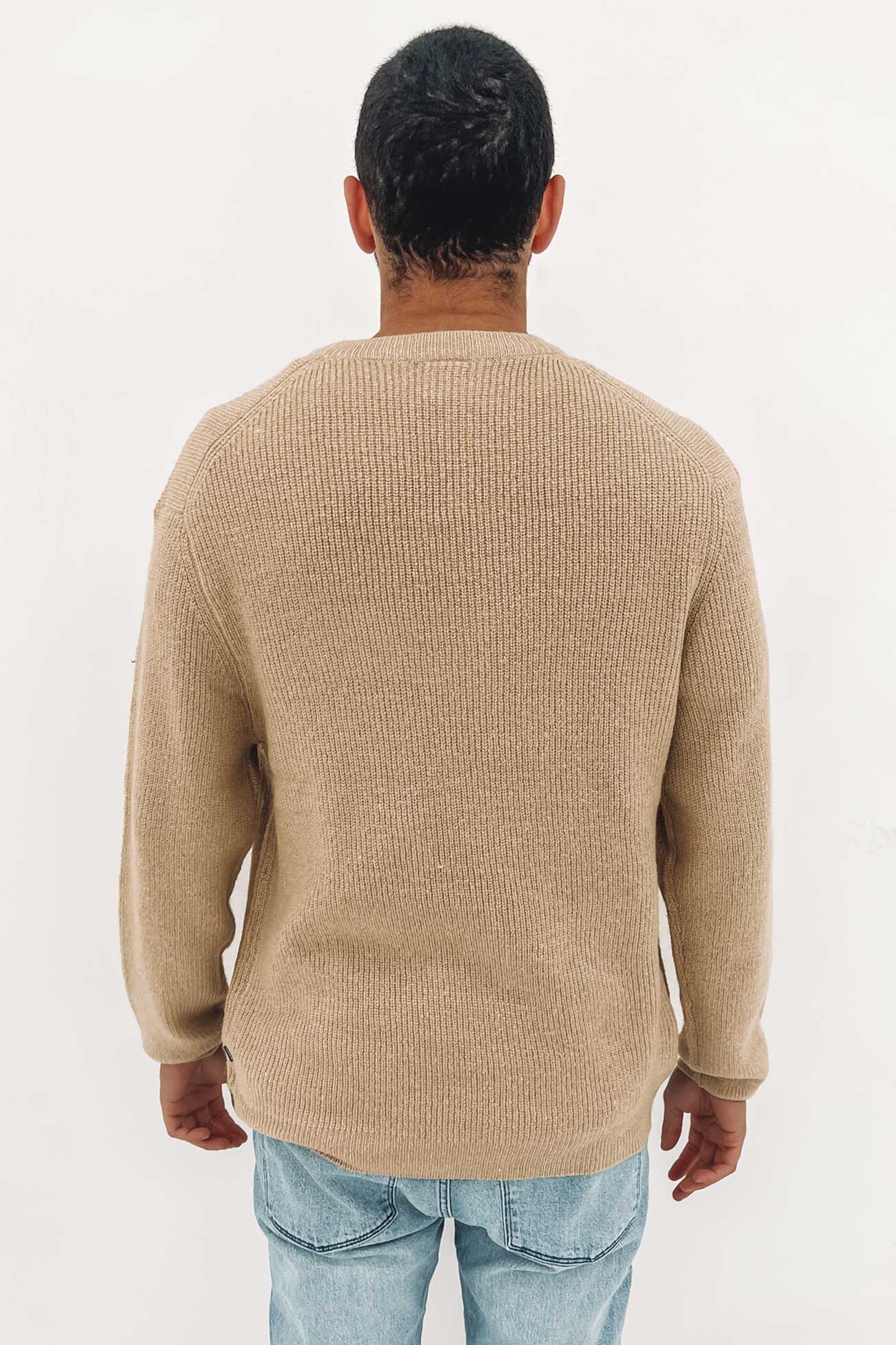 Horizon Knit Crew Oatmeal