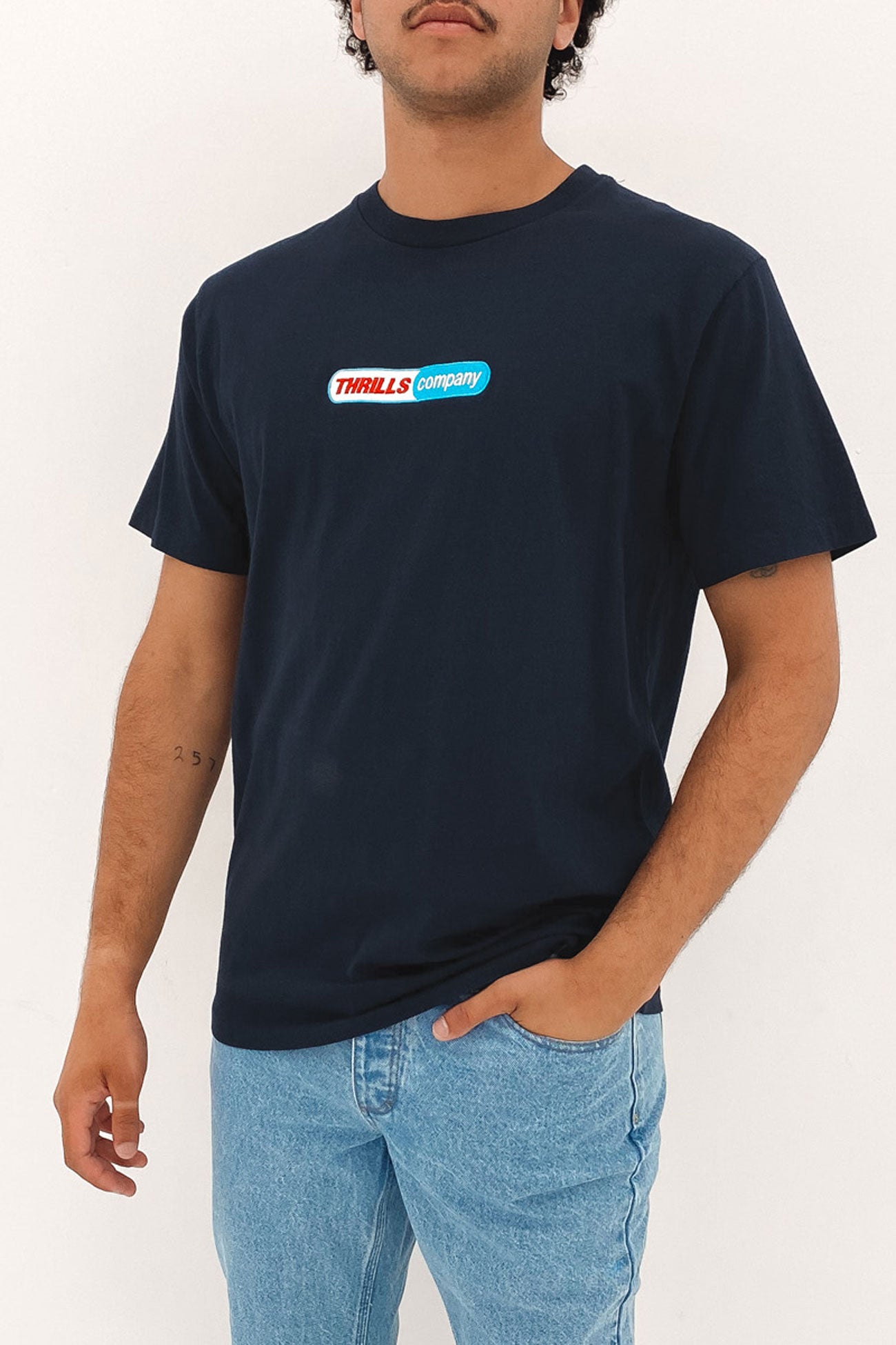 Hotline Merch Fit Tee Dark Navy