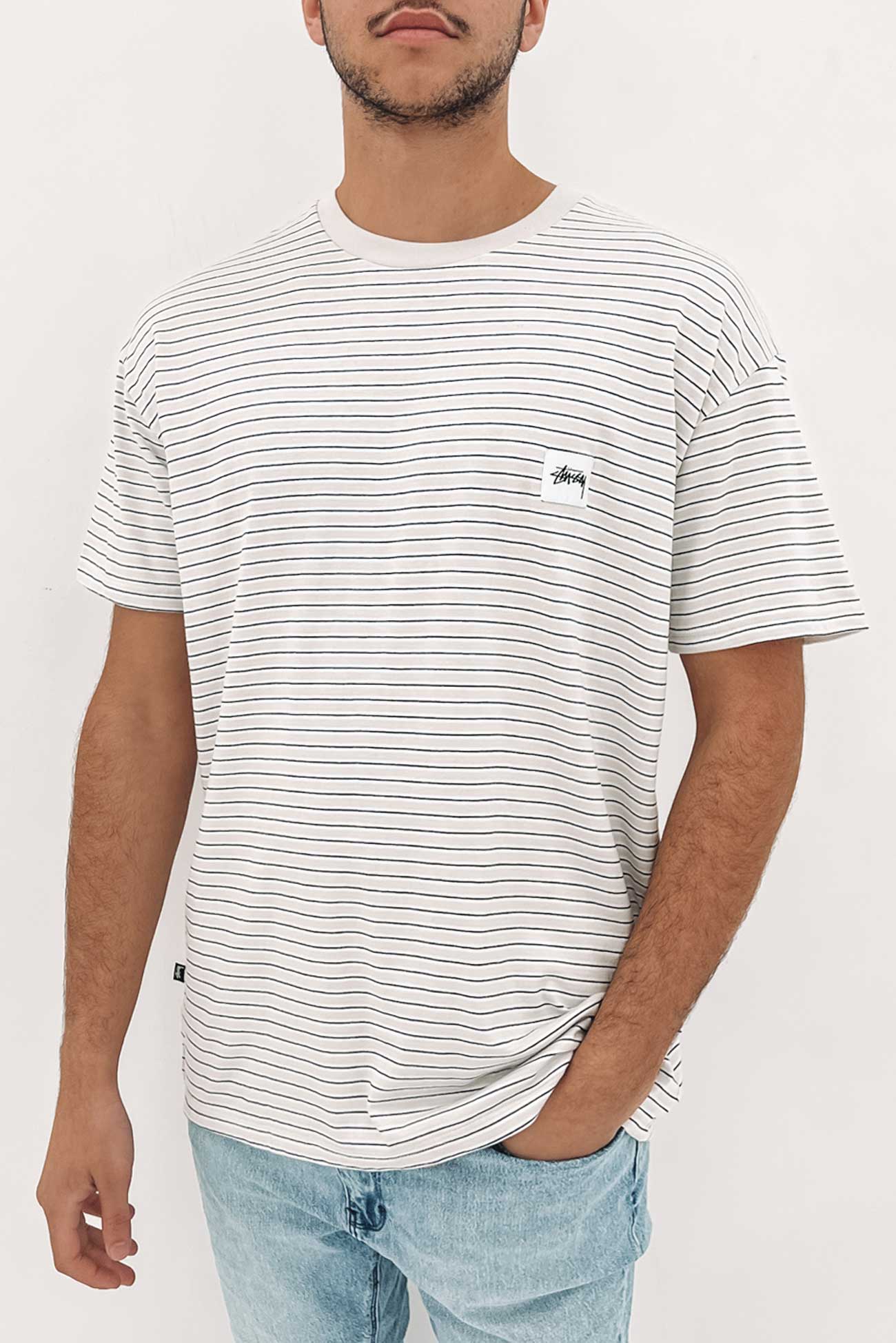 Huntley YD Short Sleeve Tee White Sand