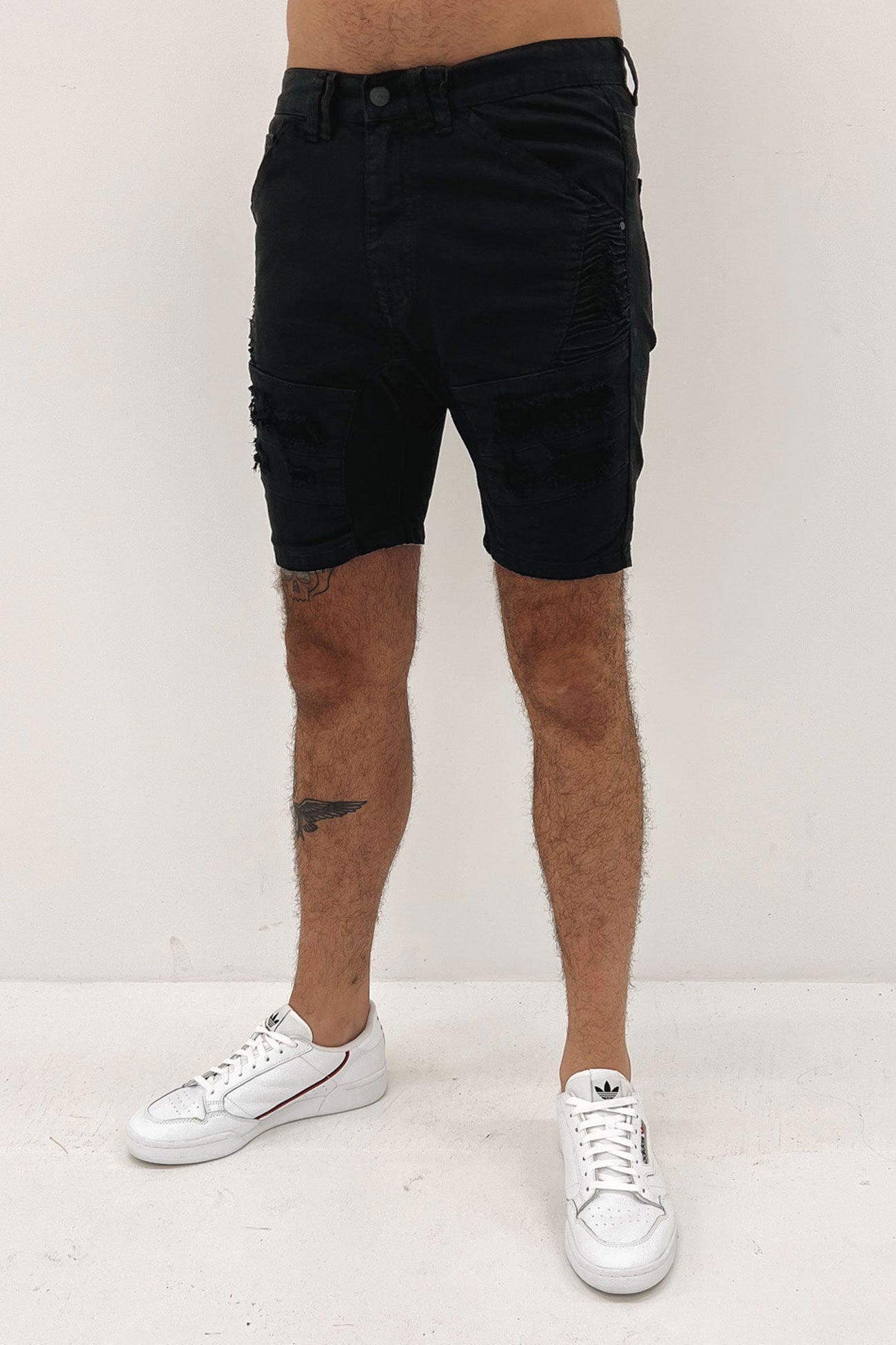 Hydra Denim Short Jet Black