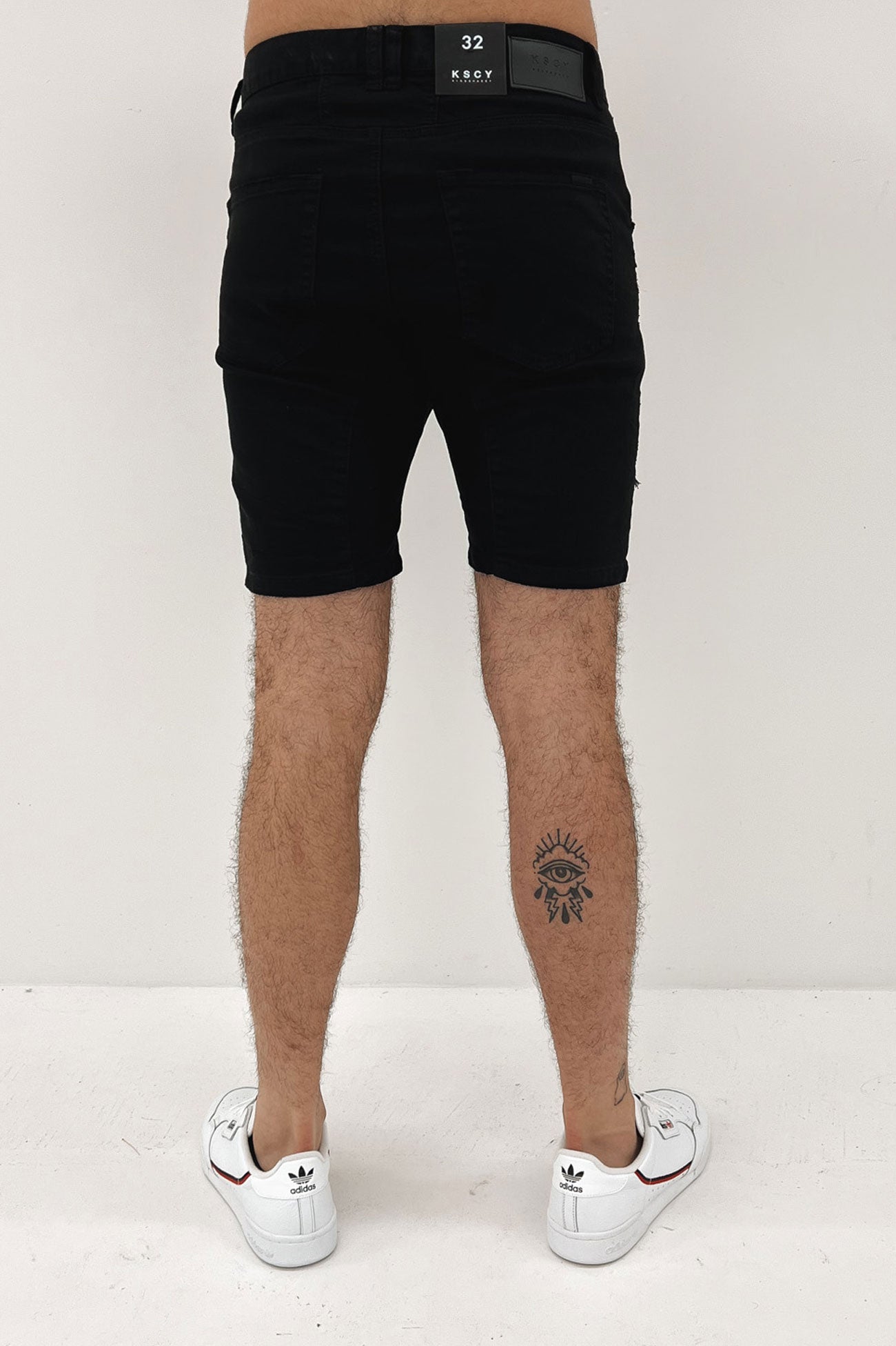 Hydra Denim Short Jet Black