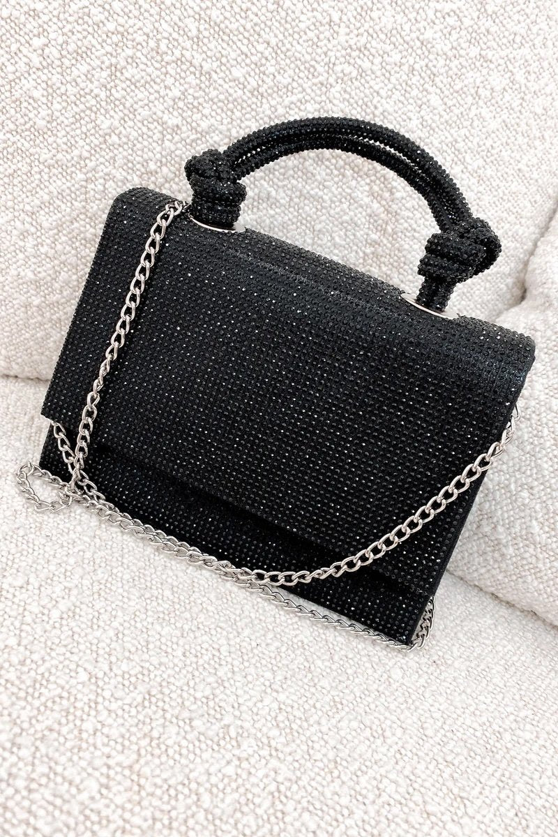 Cosette Sparkle Bag Black