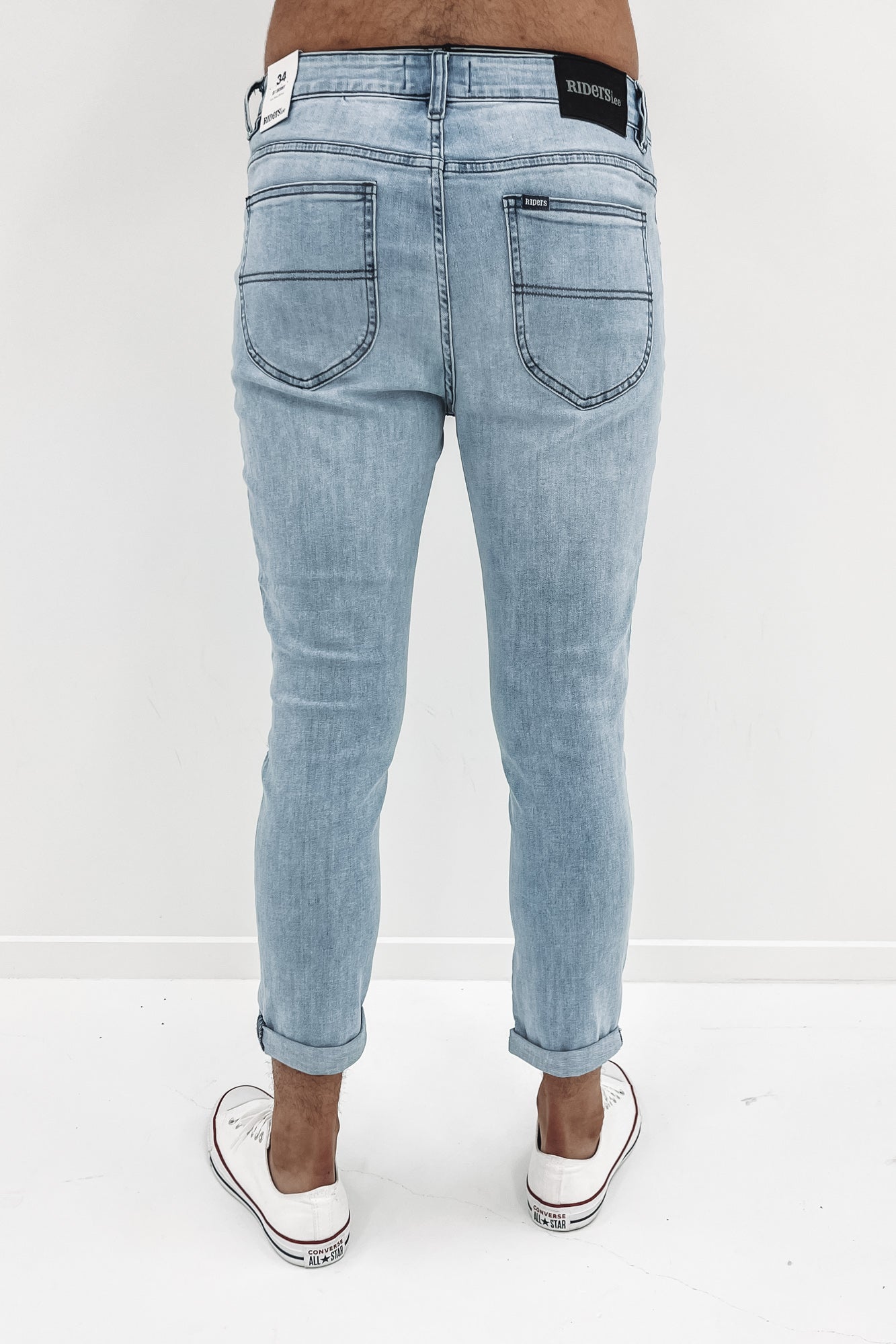 R1 Skinny Roller Jean Clearwater Blue