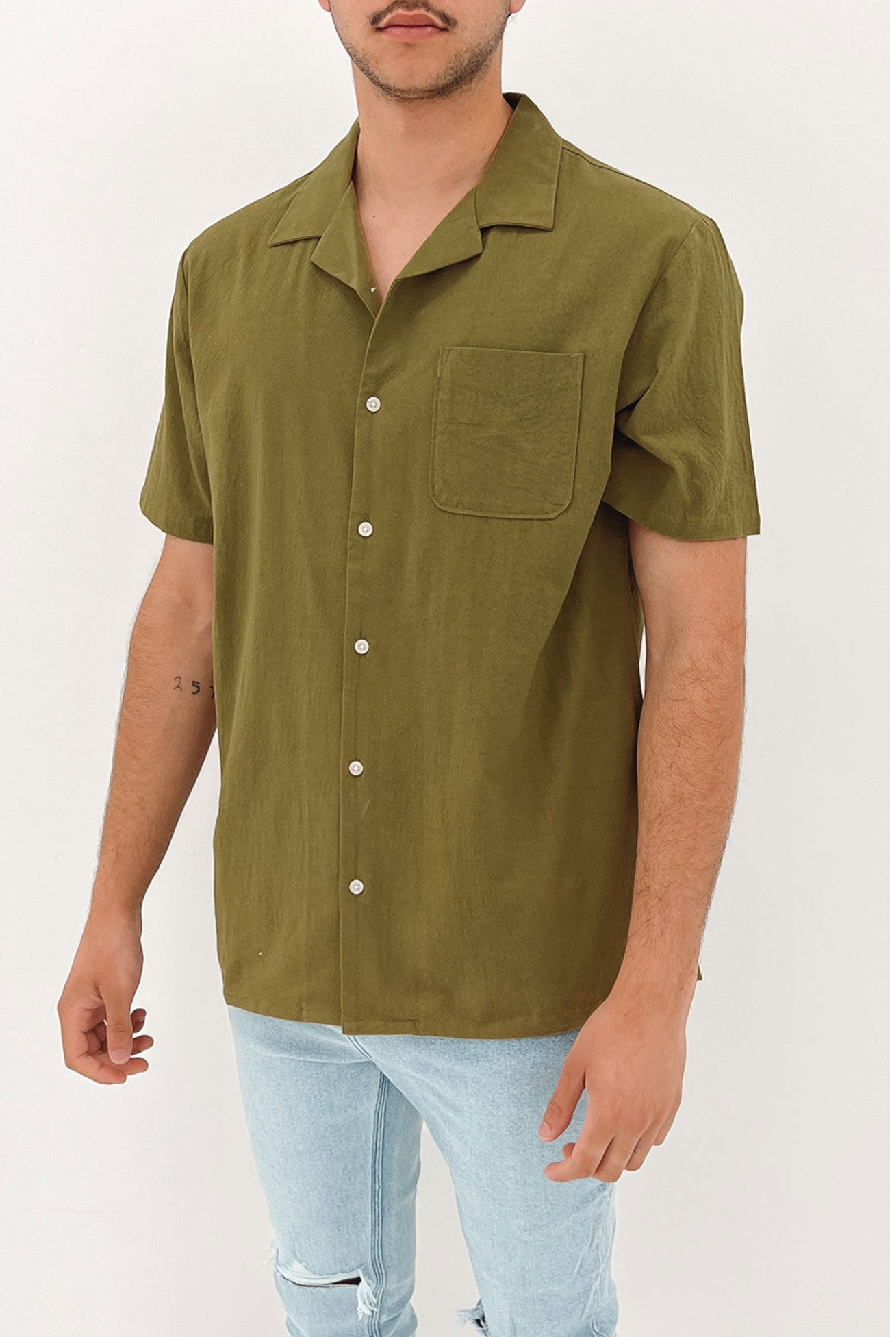 Beaumate Short Sleeve Shirt Old Mill