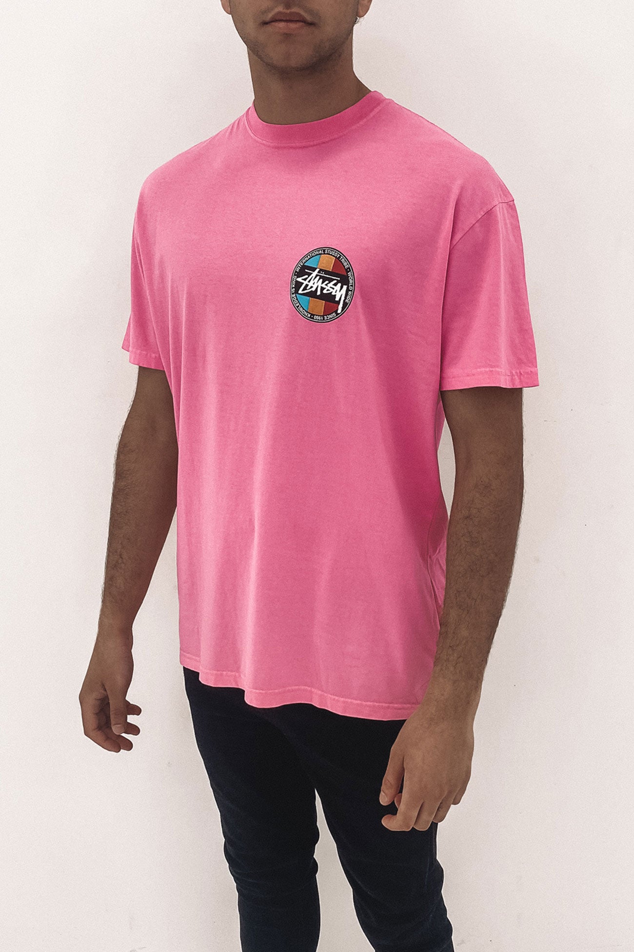 Classic Dot 50/50 Short Sleeve Tee Pigment Lemonade