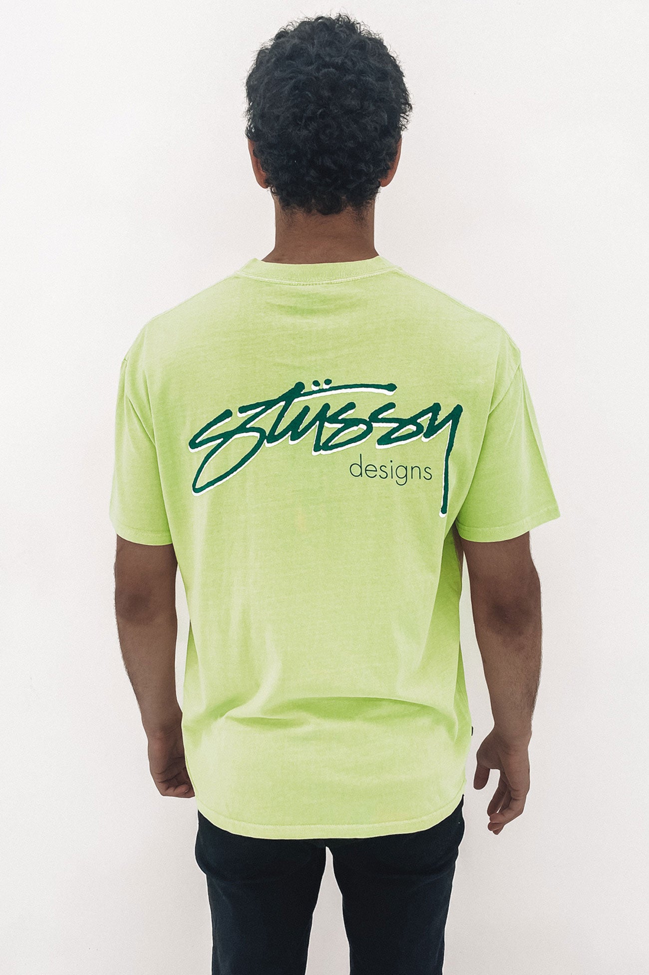 Pigment Stussy Designs Short Sleeve Tee Pigment Pistachio