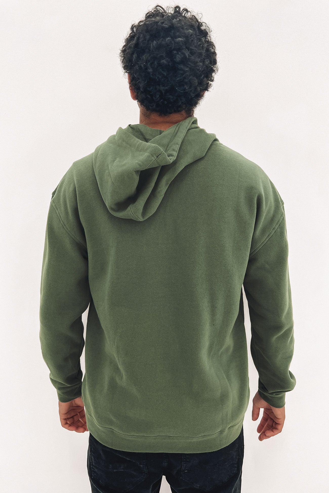 Colide Pop Hood Washed Army