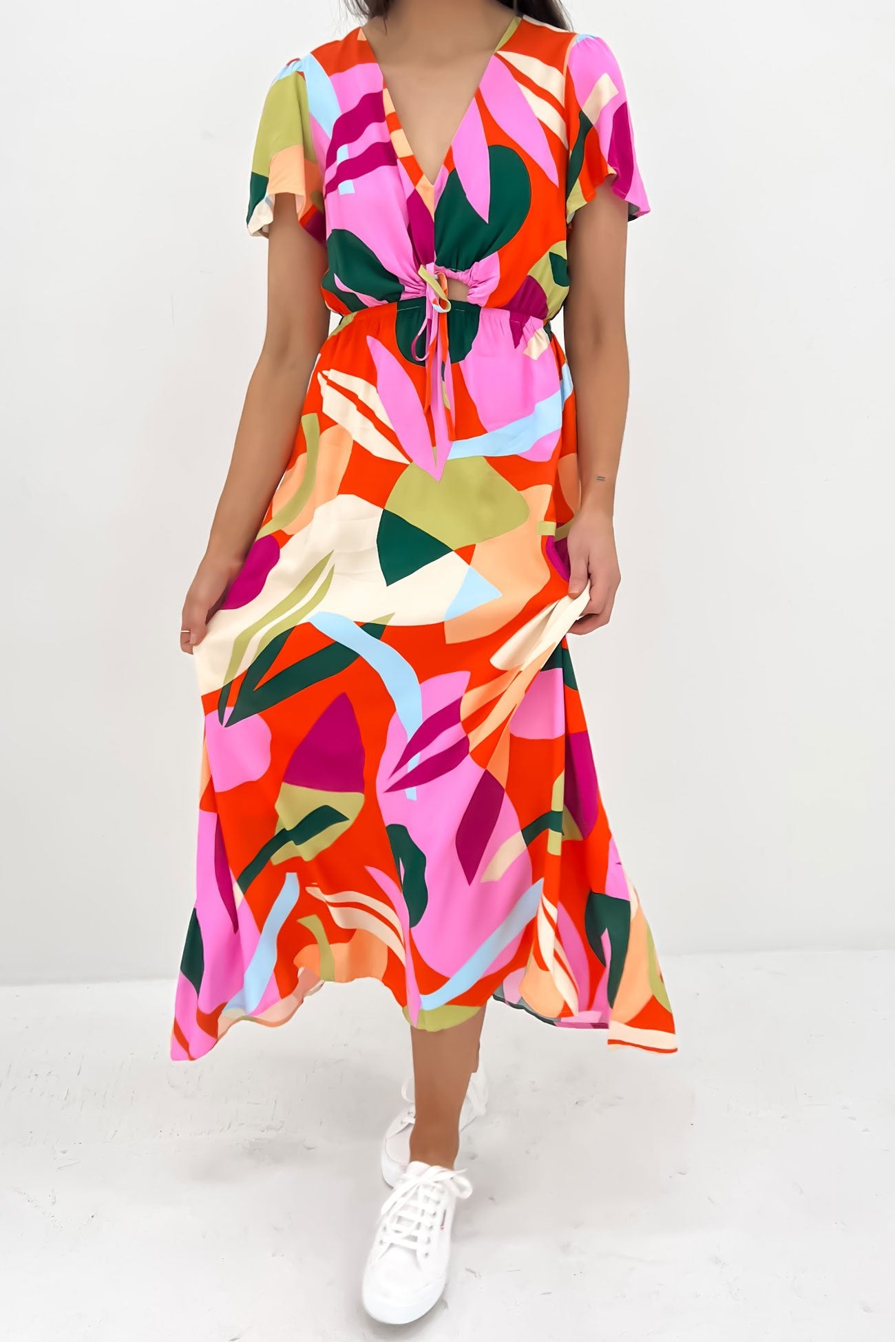 Ilana Midi Dress Multi