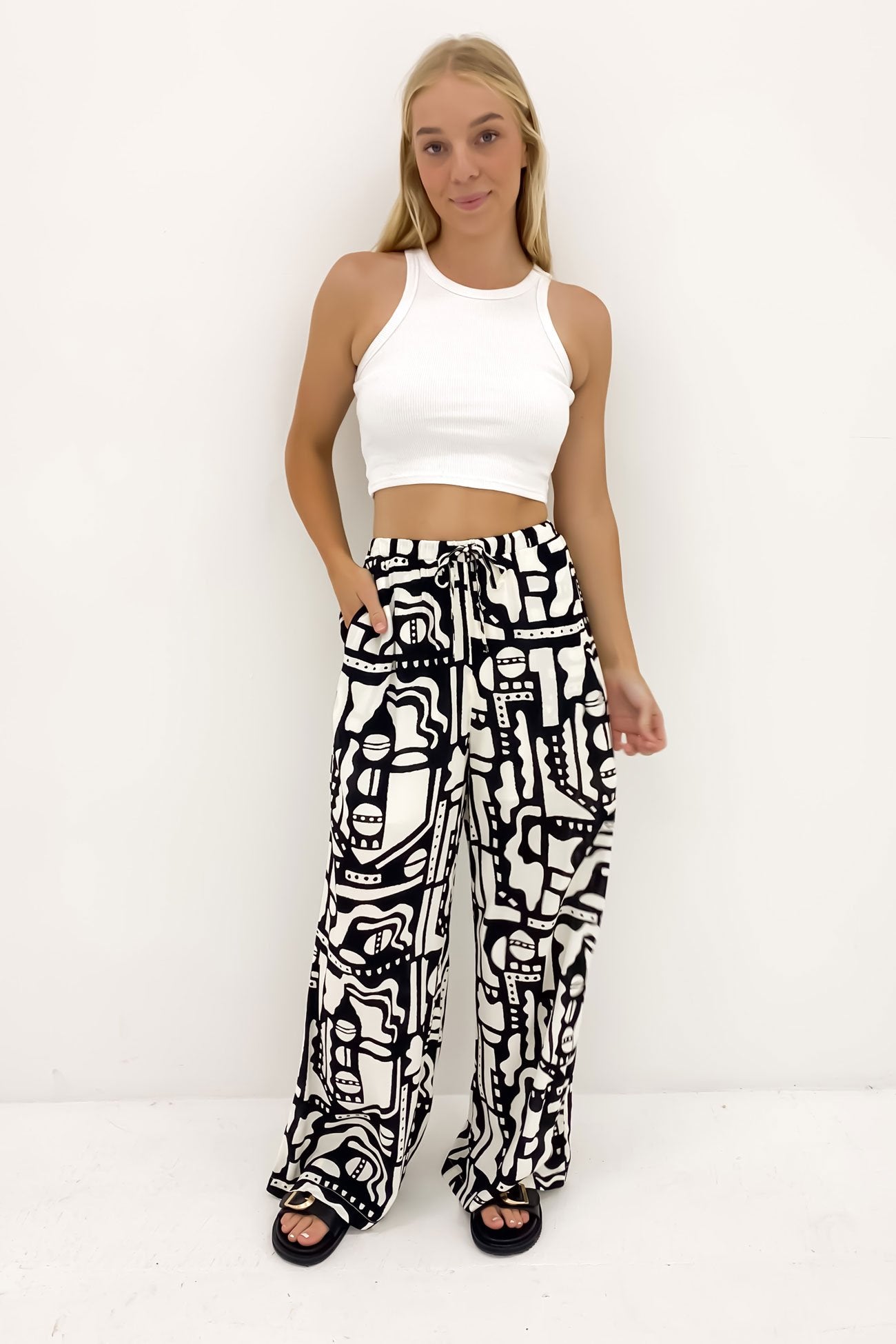 Imani Pant Print