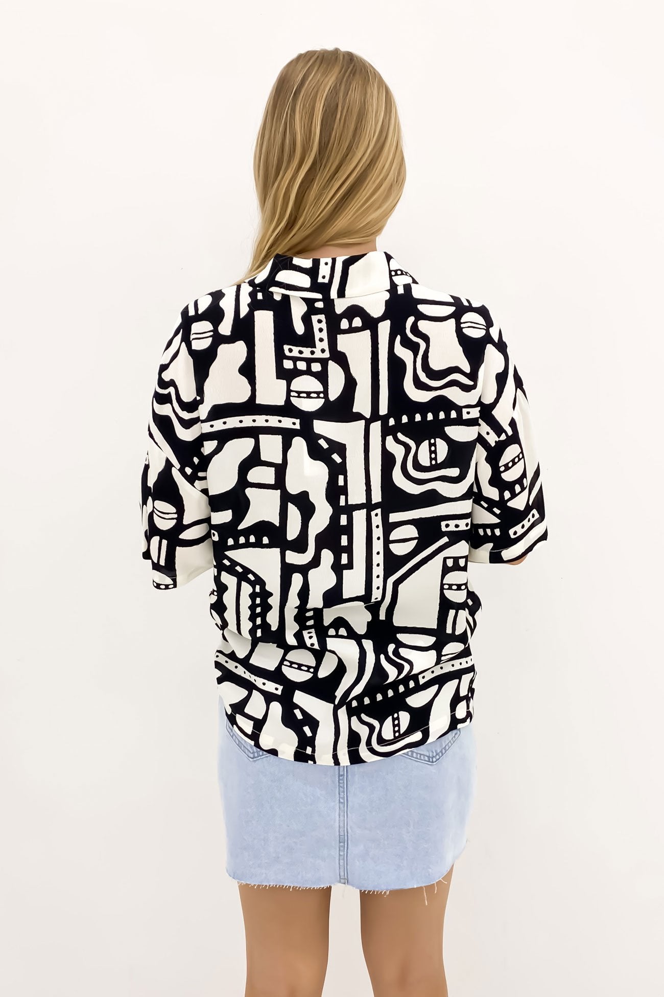 Imani Shirt Print