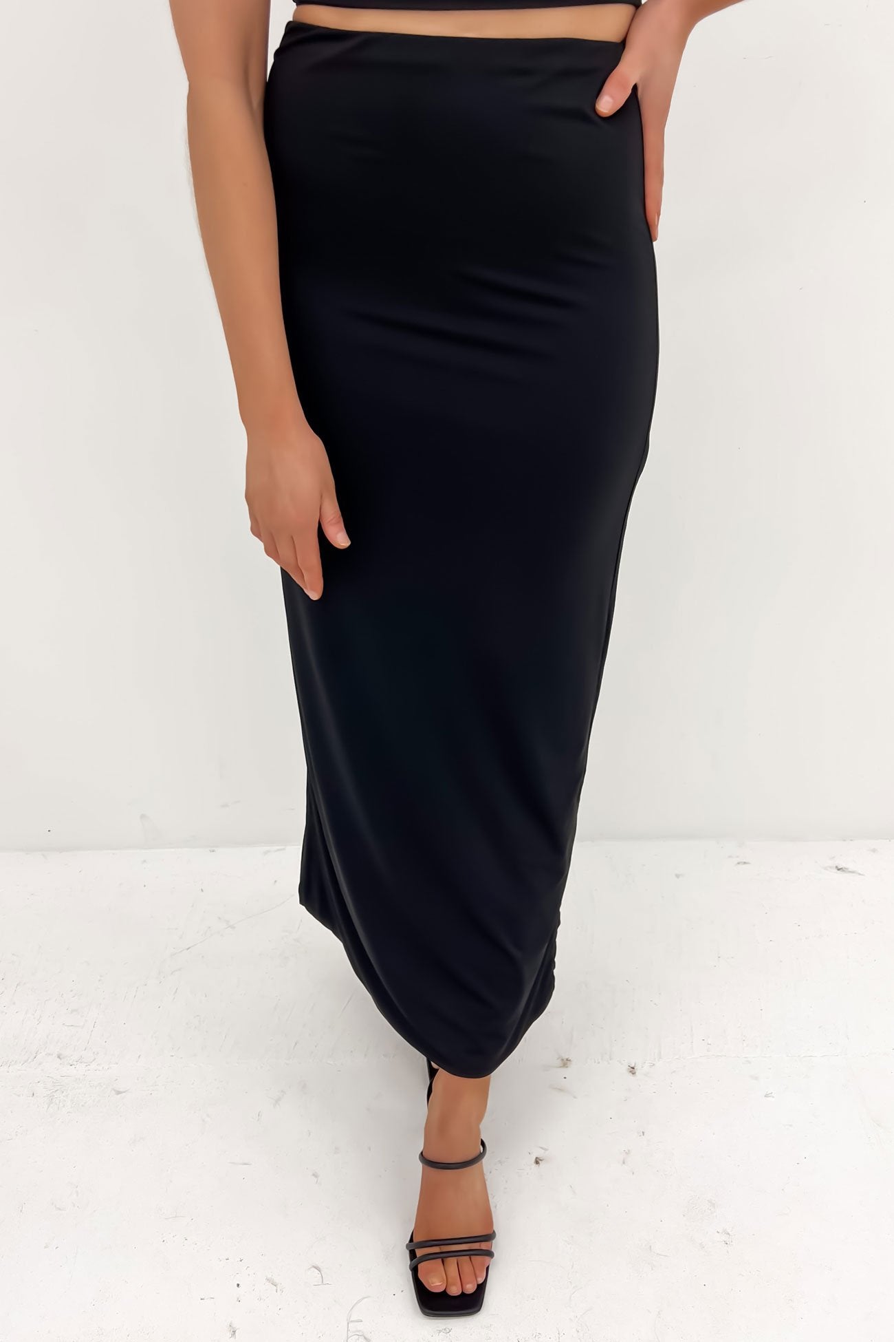 Indie Maxi Skirt Black