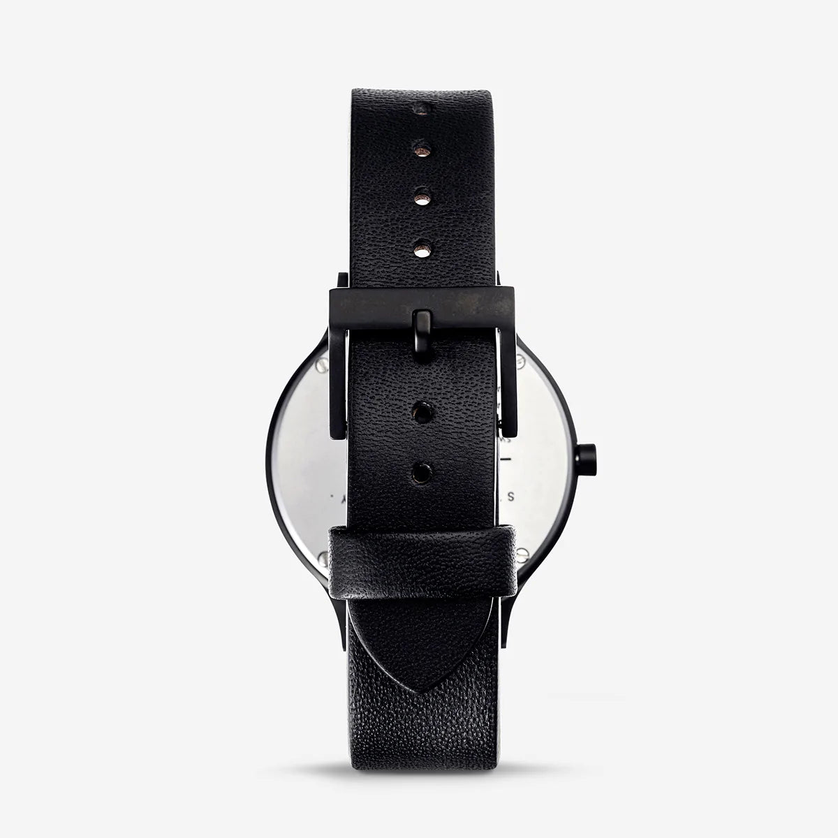 Inertia Watch Black White Black