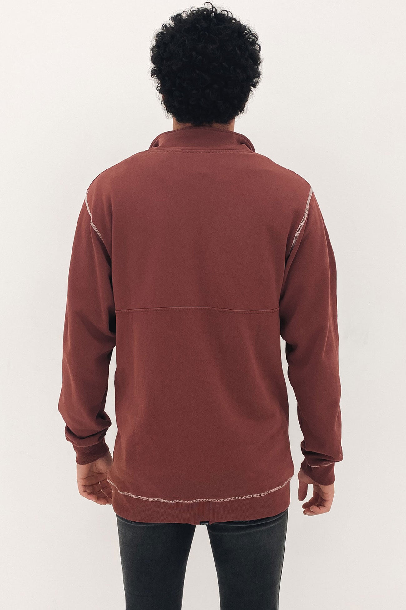 Infinite Thrills Quarter Zip Fleece Rum