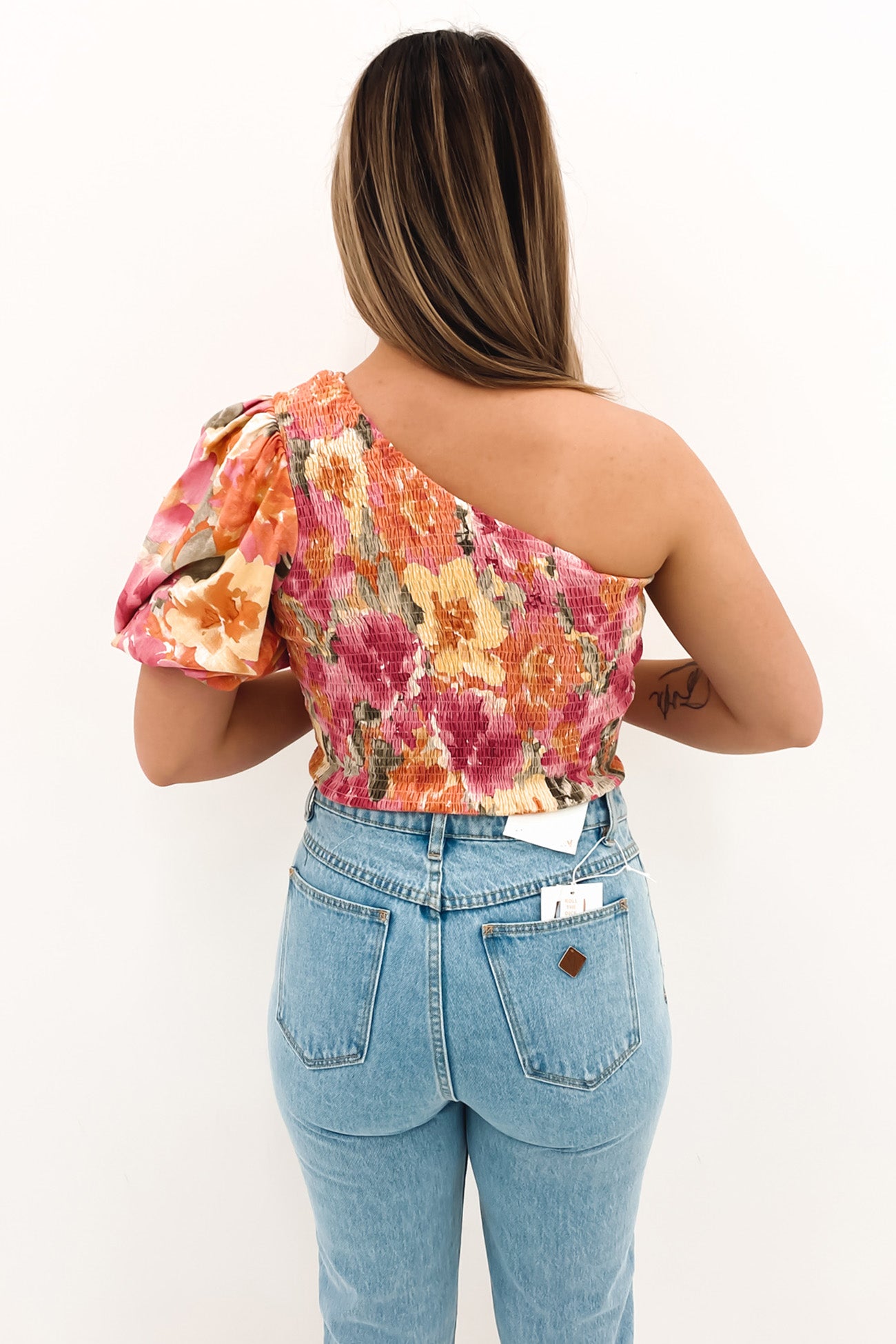 Ingrid Top Pink Floral