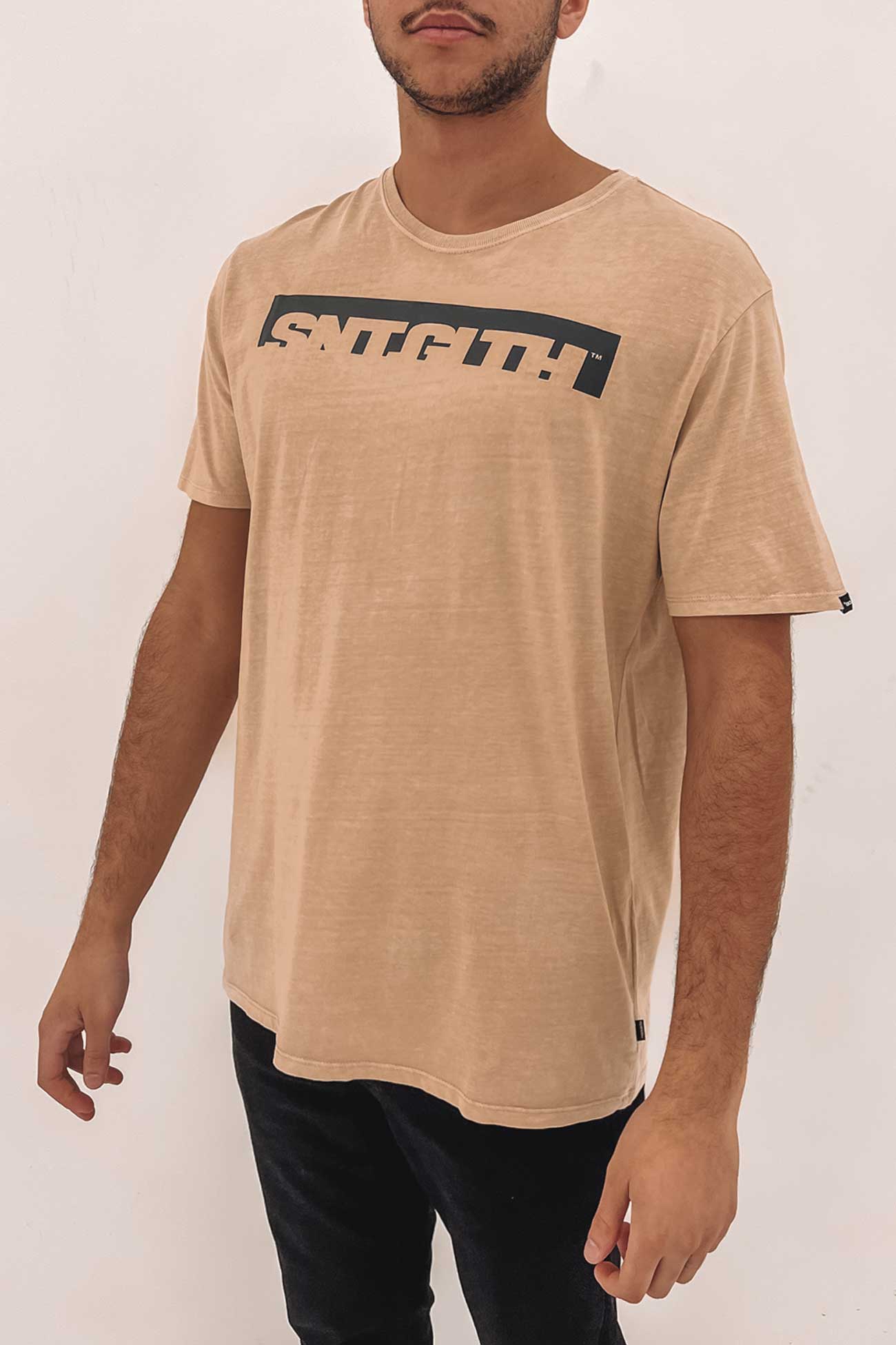 Instinct Short Sleeve Tee Oatmeal