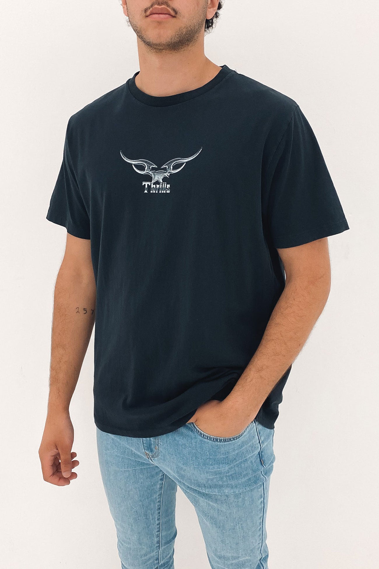 Iron Eagle Merch Fit Tee Twilight Black