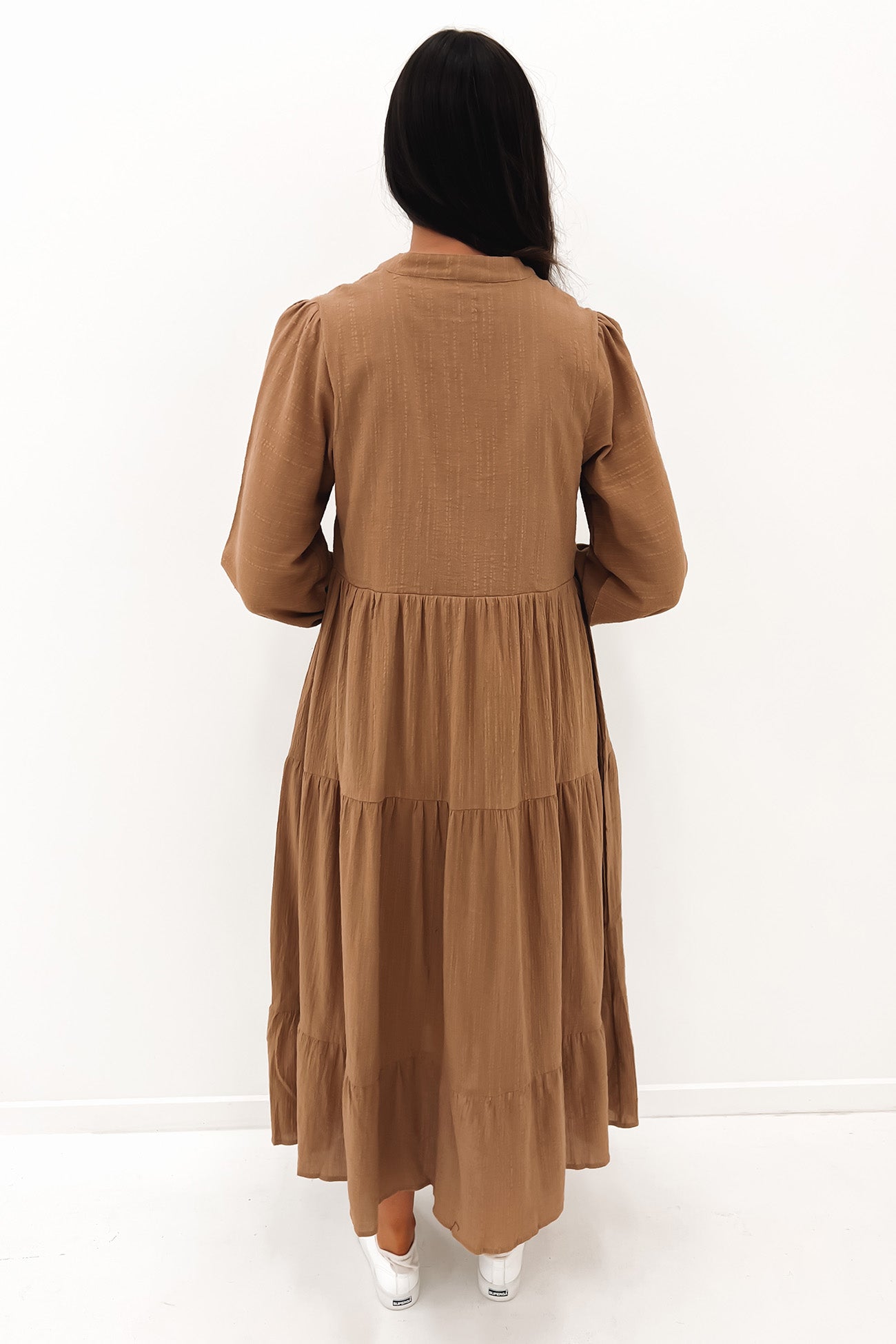 Isabel Midi Dress Mocha